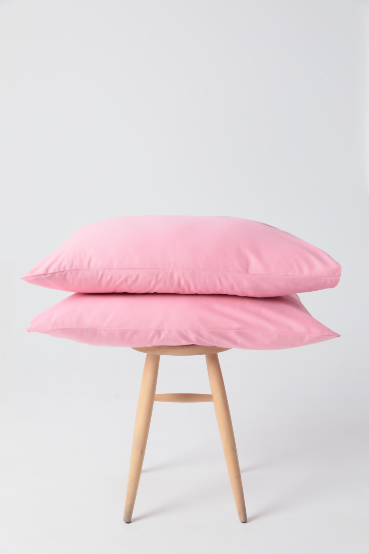 %100 Pamuk 2li Keseli Yastık Kılıfı 50x70 - Pembe