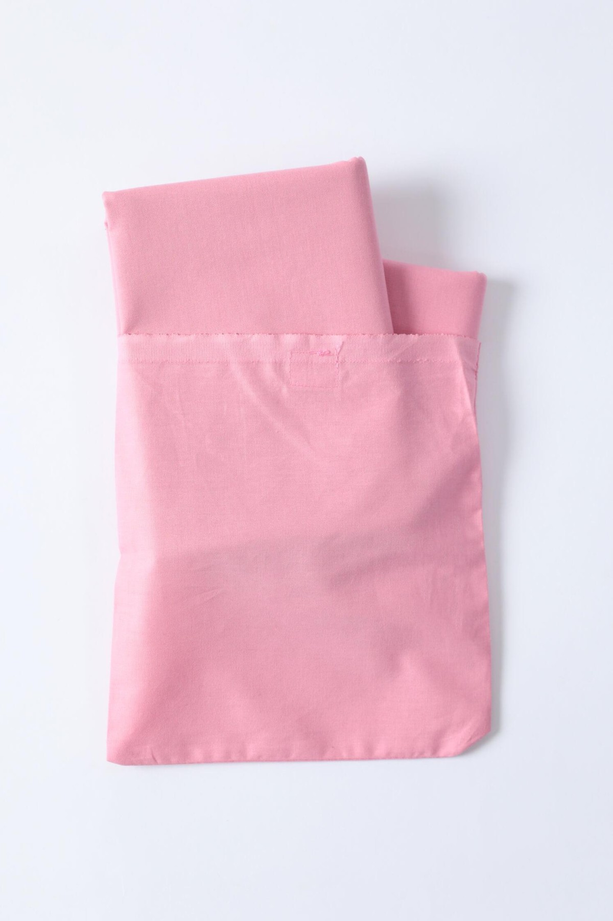 %100 Pamuk 2li Keseli Yastık Kılıfı 50x70 - Pembe