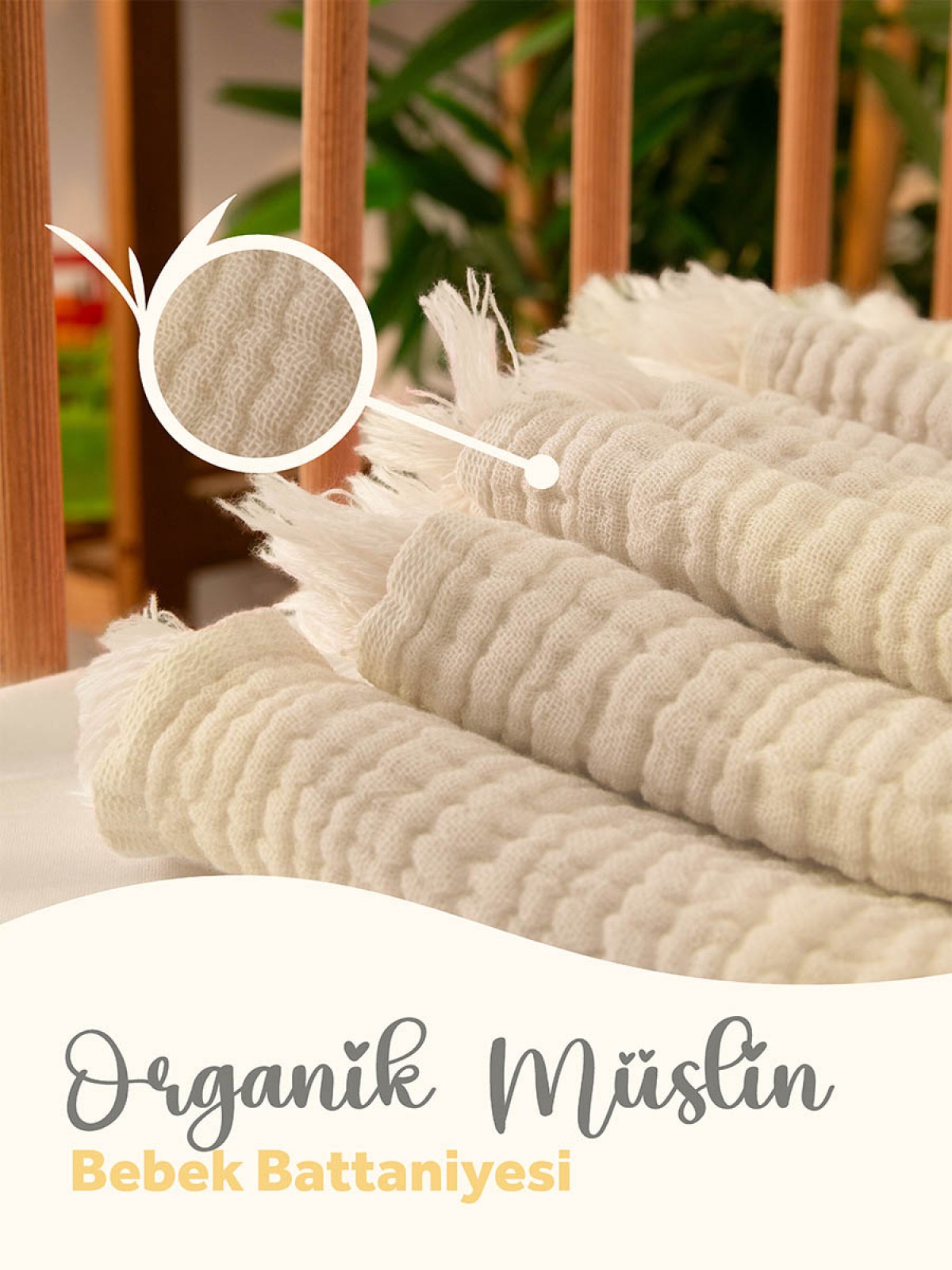 Premium Daisy %100 Pamuk 4 Katlı Müslin Bebek Örtü Premium Daisy %100 Pamuk 4 Katlı Müslin Bebek Örtü