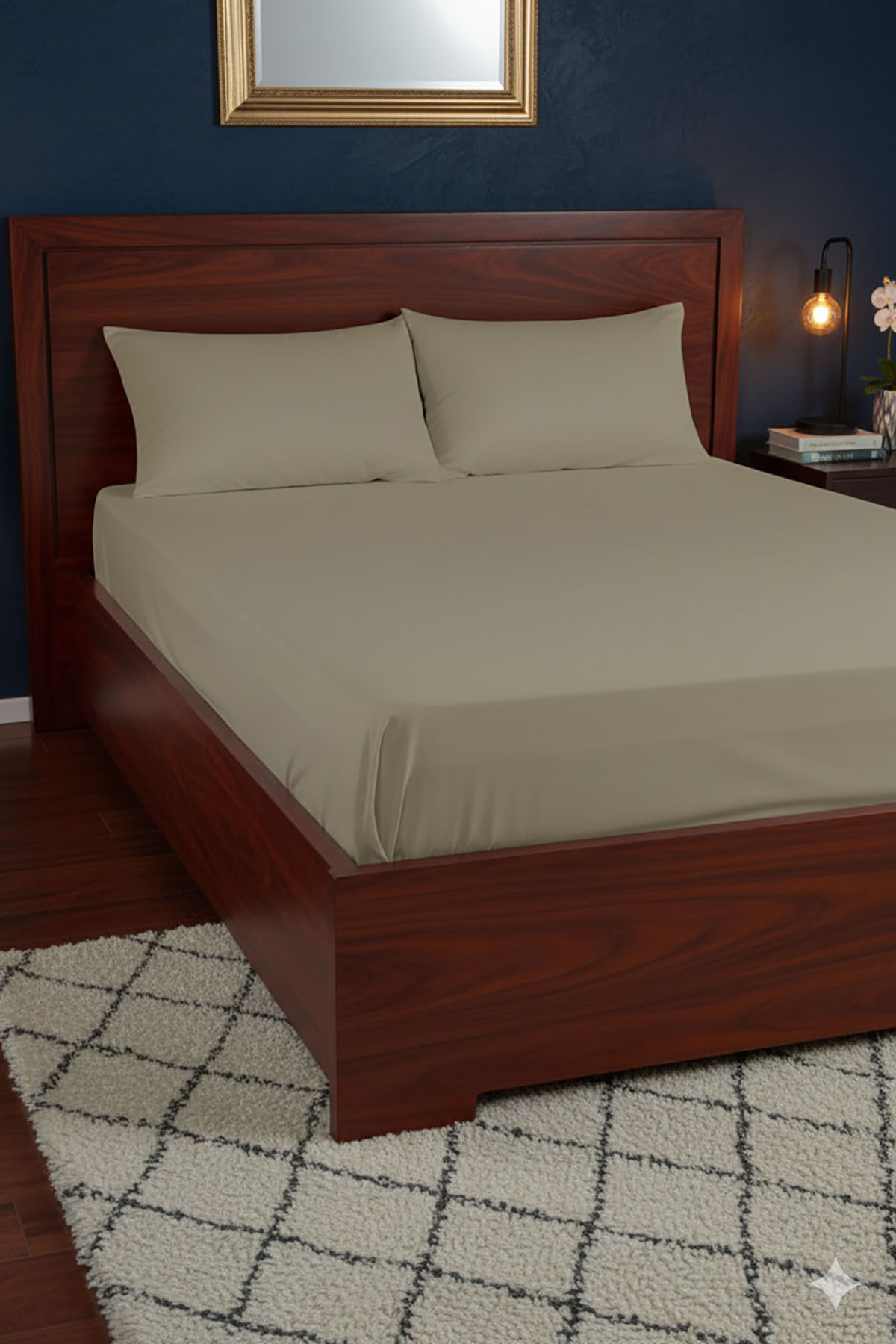 %100 Pamuk Ranforce Premium Çift Kişilik Çarşaf Seti - Bej %100 Pamuk Ranforce Premium Çift Kişilik Çarşaf Seti - Bej