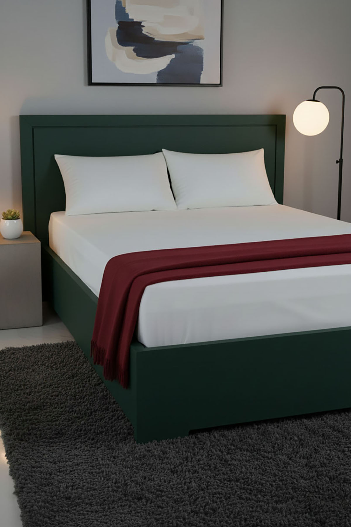 %100 Pamuk Ranforce Premium Çift Kişilik Lastikli Çarşaf Seti - Beyaz %100 Pamuk Ranforce Premium Çift Kişilik Lastikli Çarşaf Seti - Beyaz