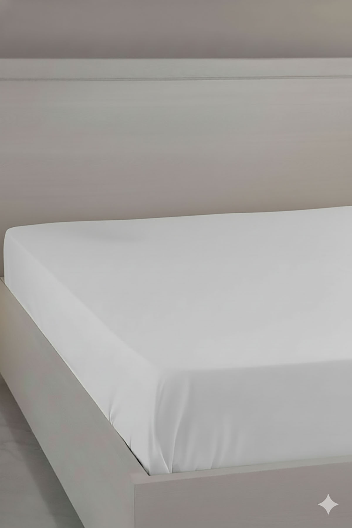 %100 Pamuk Ranforce Premium King Size Lastikli Çarşaf - Beyaz %100 Pamuk Ranforce Premium King Size Lastikli Çarşaf - Beyaz