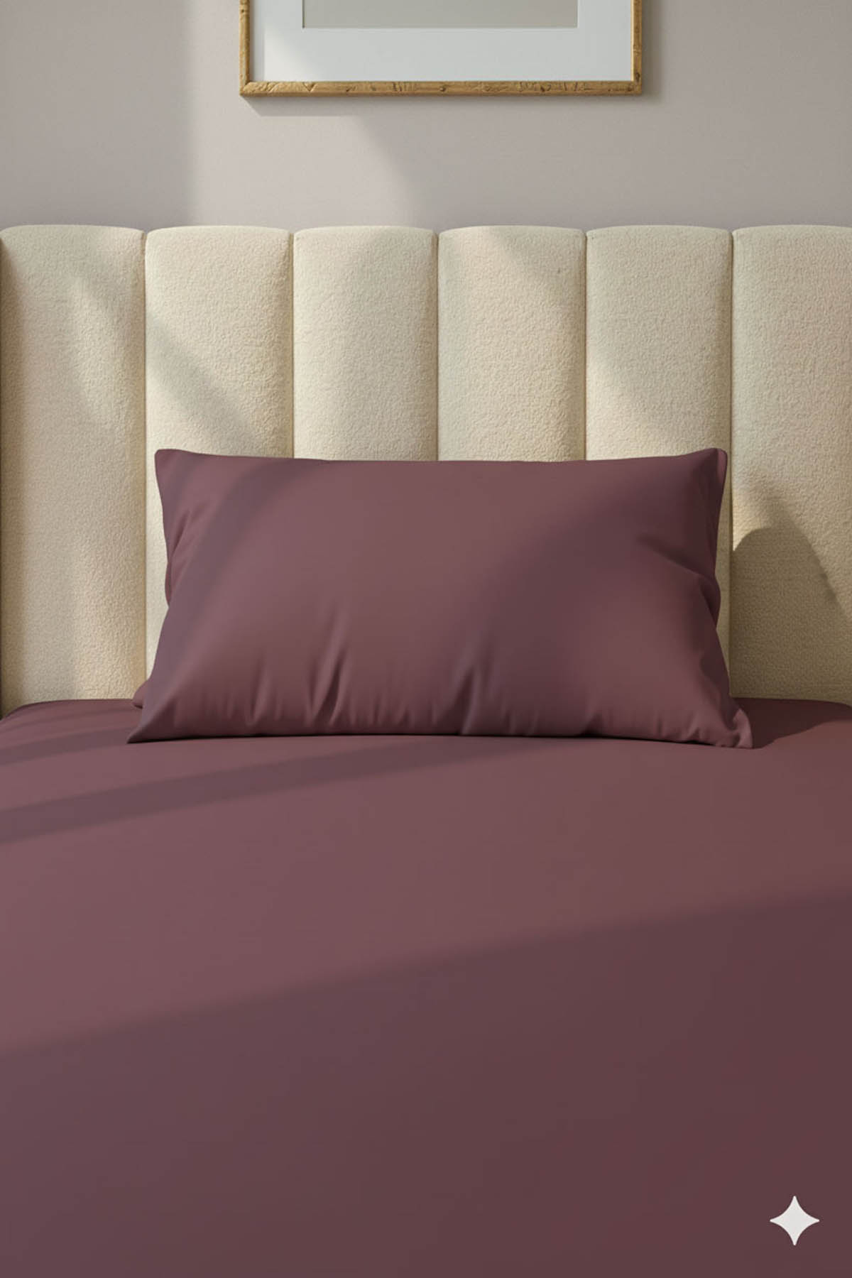 %100 Pamuk Ranforce Premium Tek Kişilik Lastikli Çarşaf Seti - Gül Kurusu %100 Pamuk Ranforce Premium Tek Kişilik Lastikli Çarşaf Seti - Gül Kurusu