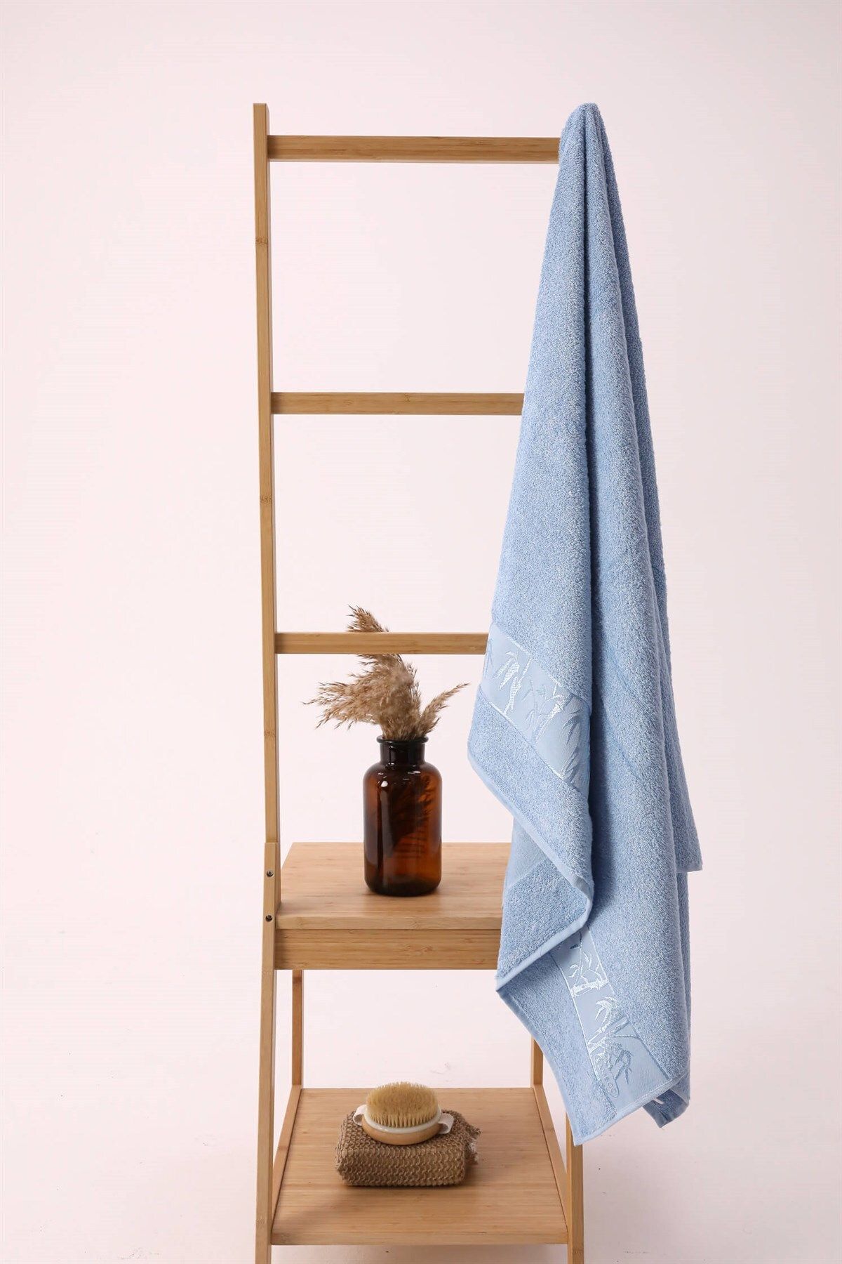 Nurpak Bambu Banyo Havlusu 90x150 - Mavi