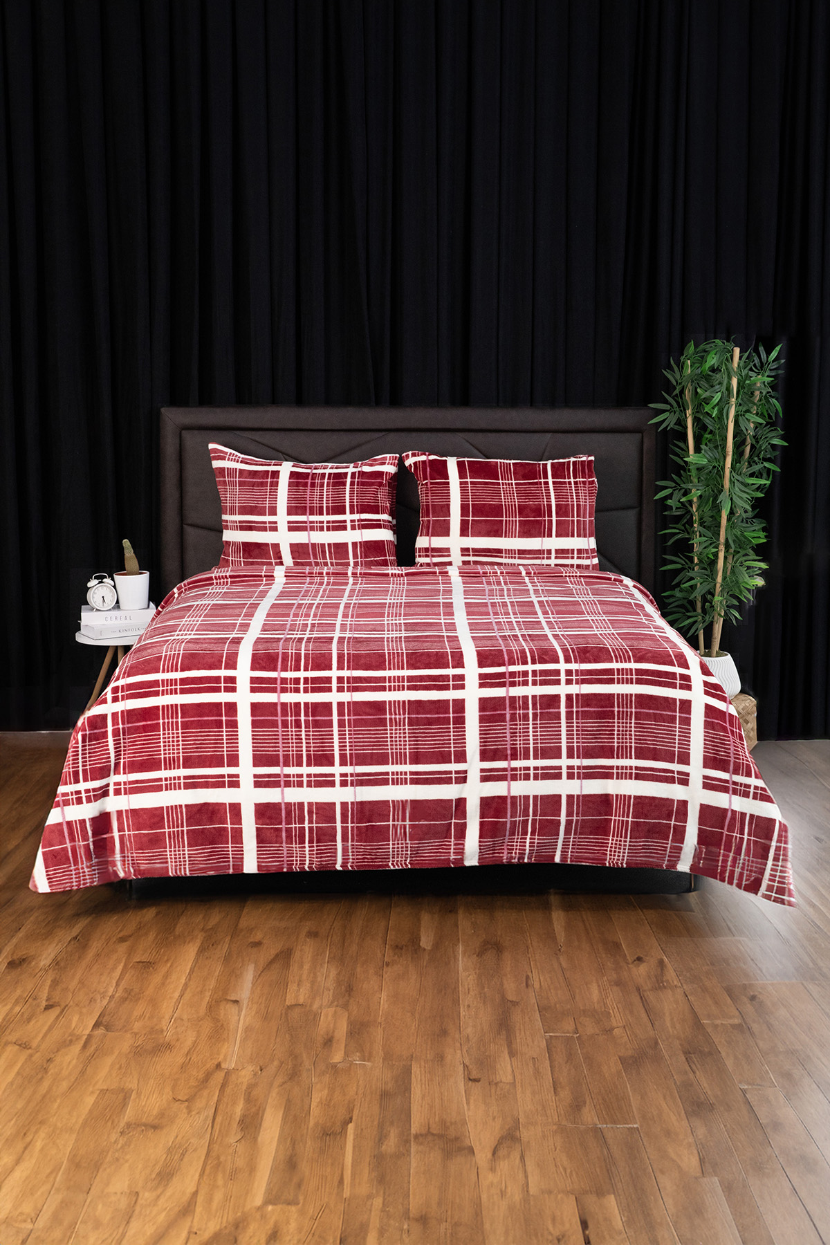 Favora 3 Parça Woolly Çift Kişilik Yatak Örtüsü Se Favora 3 Parça Woolly Çift Kişilik Yatak Örtüsü Se