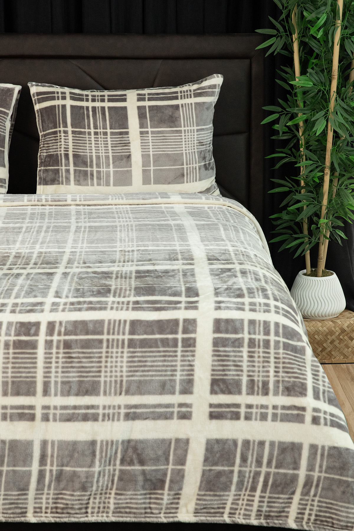 Favora 3 Parça Woolly Çift Kişilik Yatak Örtüsü Se Favora 3 Parça Woolly Çift Kişilik Yatak Örtüsü Se