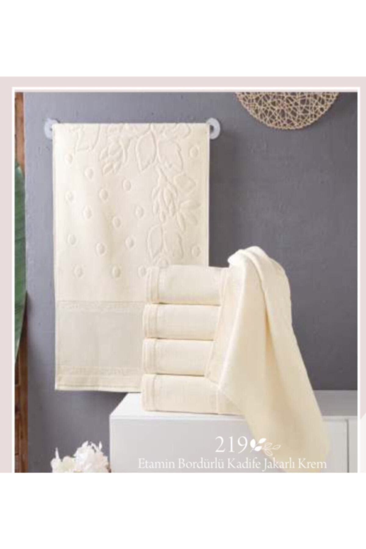 Etamin Jakarlı 6lı Mutfak Havlusu 30x50