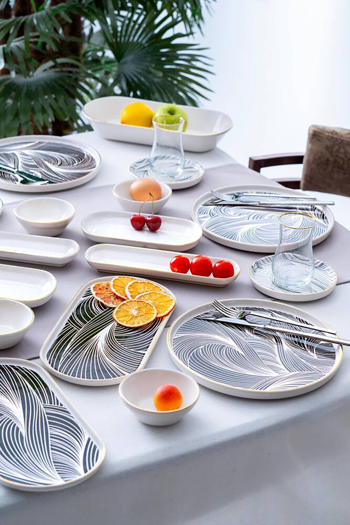 Acar Ahenk 6 Kişilik 31 Parça Kahvaltı Takımı SR-22-0270