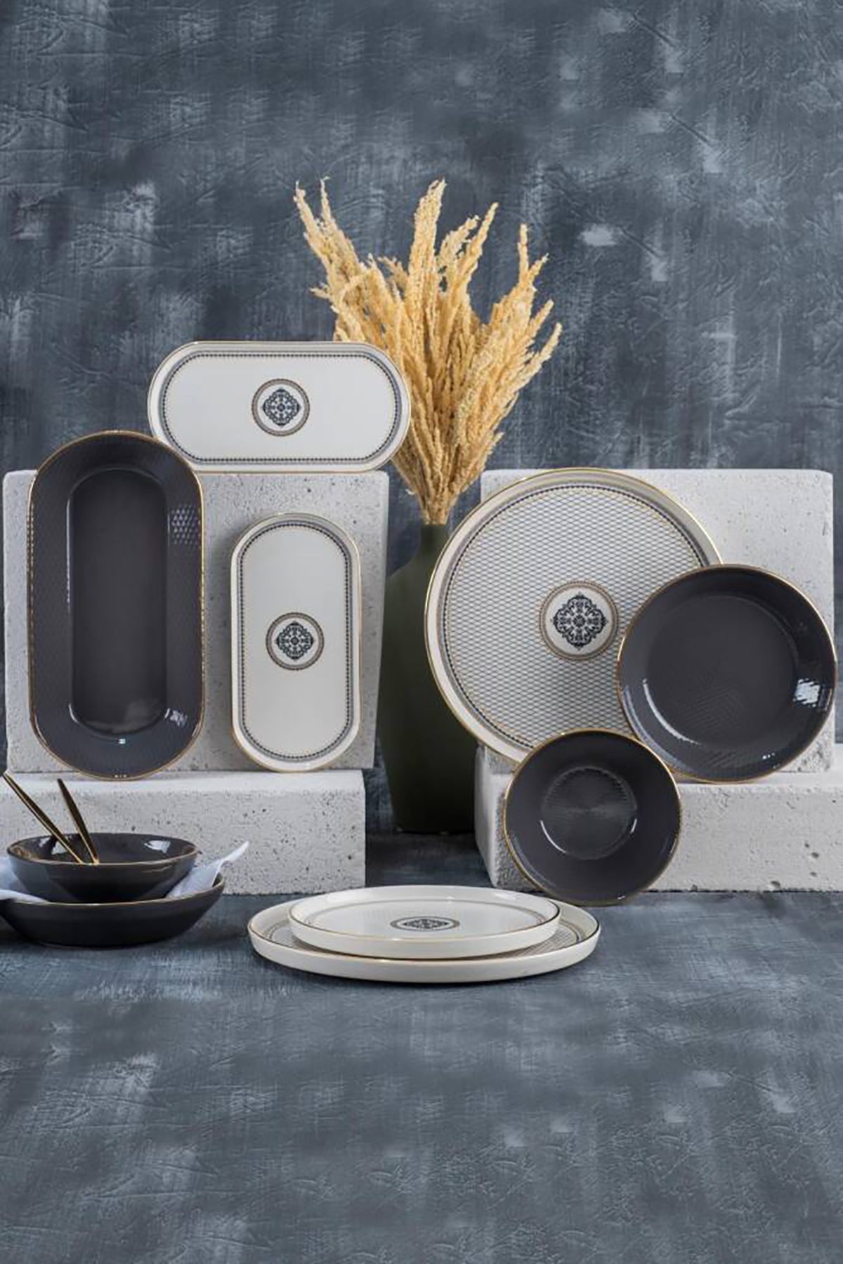 Acar Alexxi 6 Kişilik 27 Parça Yemek Takımı SR-22-0265