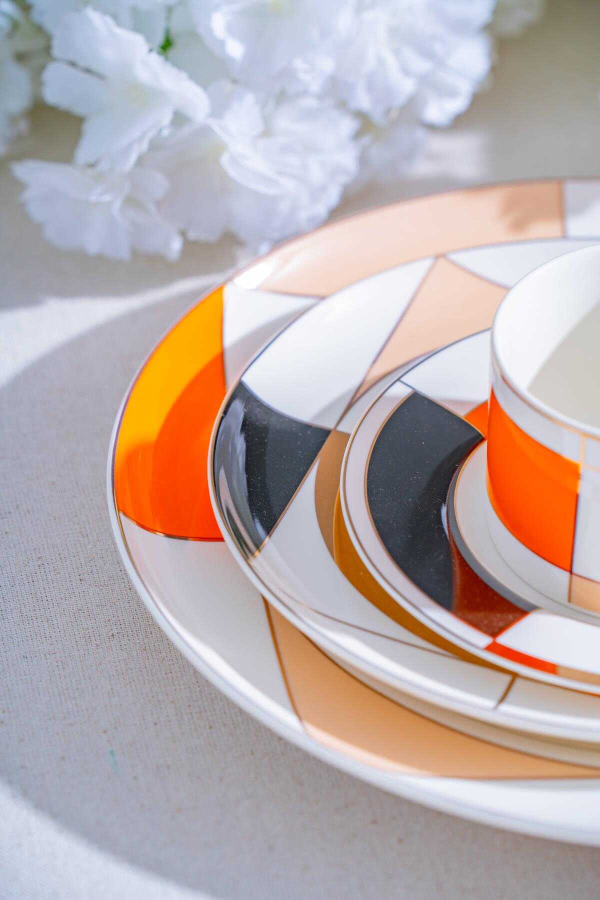 Acar Arıeta Porselen 6 Kişilik 19 Parça Pasta Seti NCY-07079 Acar Arıeta Porselen 6 Kişilik 19 Parça Pasta Seti NCY-07079