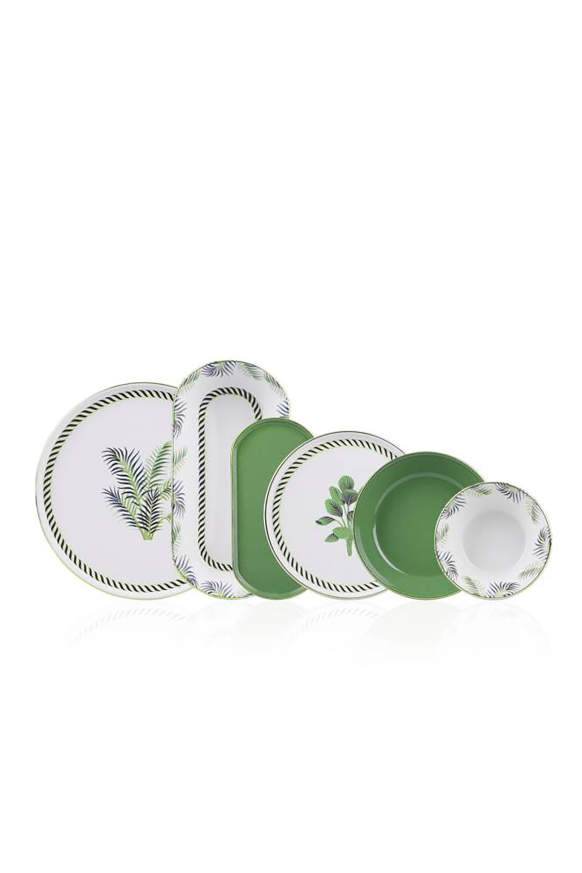 Acar Azule 6 Kişilik 27 Parça Yemek Takımı XSH-21-0045