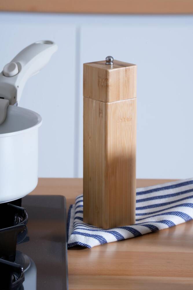 Acar Bambu Kare Değirmen - 20 cm ACR-340 Acar Bambu Kare Değirmen - 20 cm ACR-340