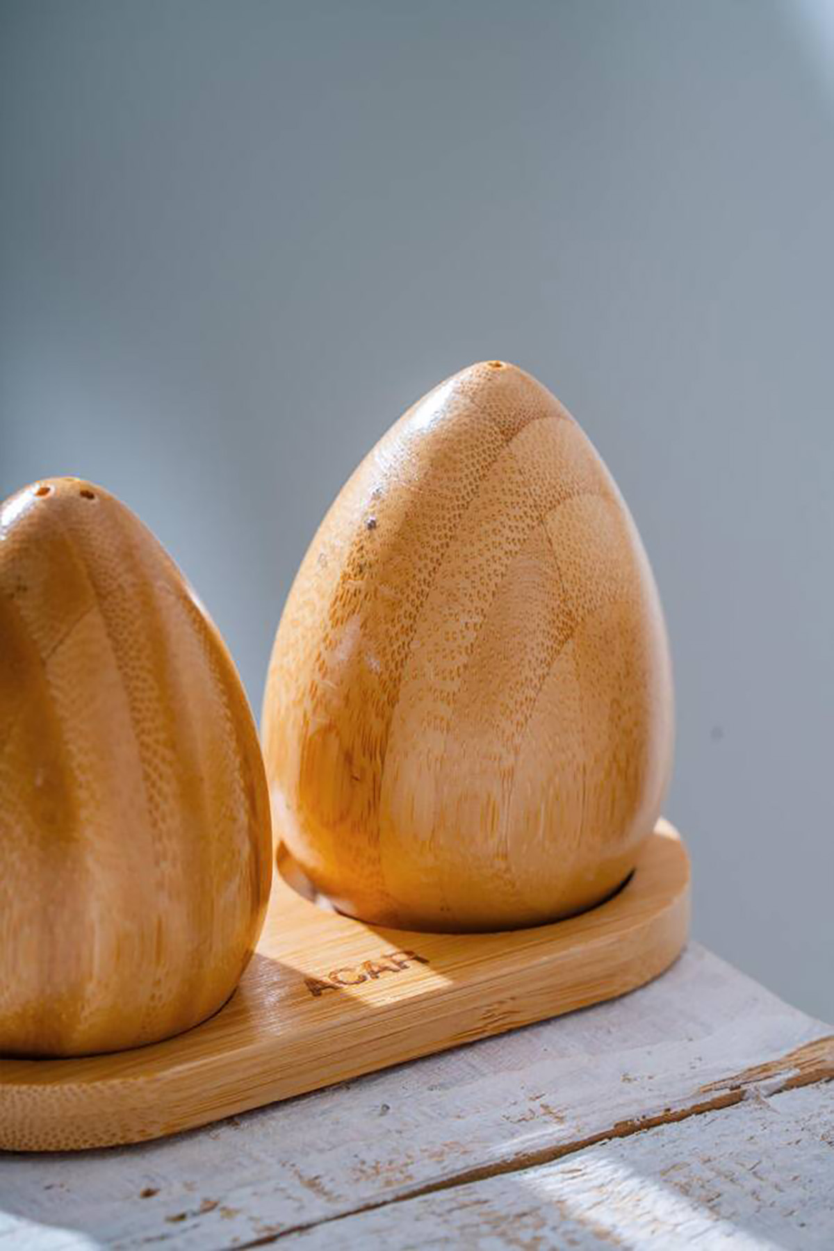 Acar Bambu Standlı 2 li Tuzluk/Biberlik Seti - 14 cm ACR-570 Acar Bambu Standlı 2 li Tuzluk/Biberlik Seti - 14 cm ACR-570