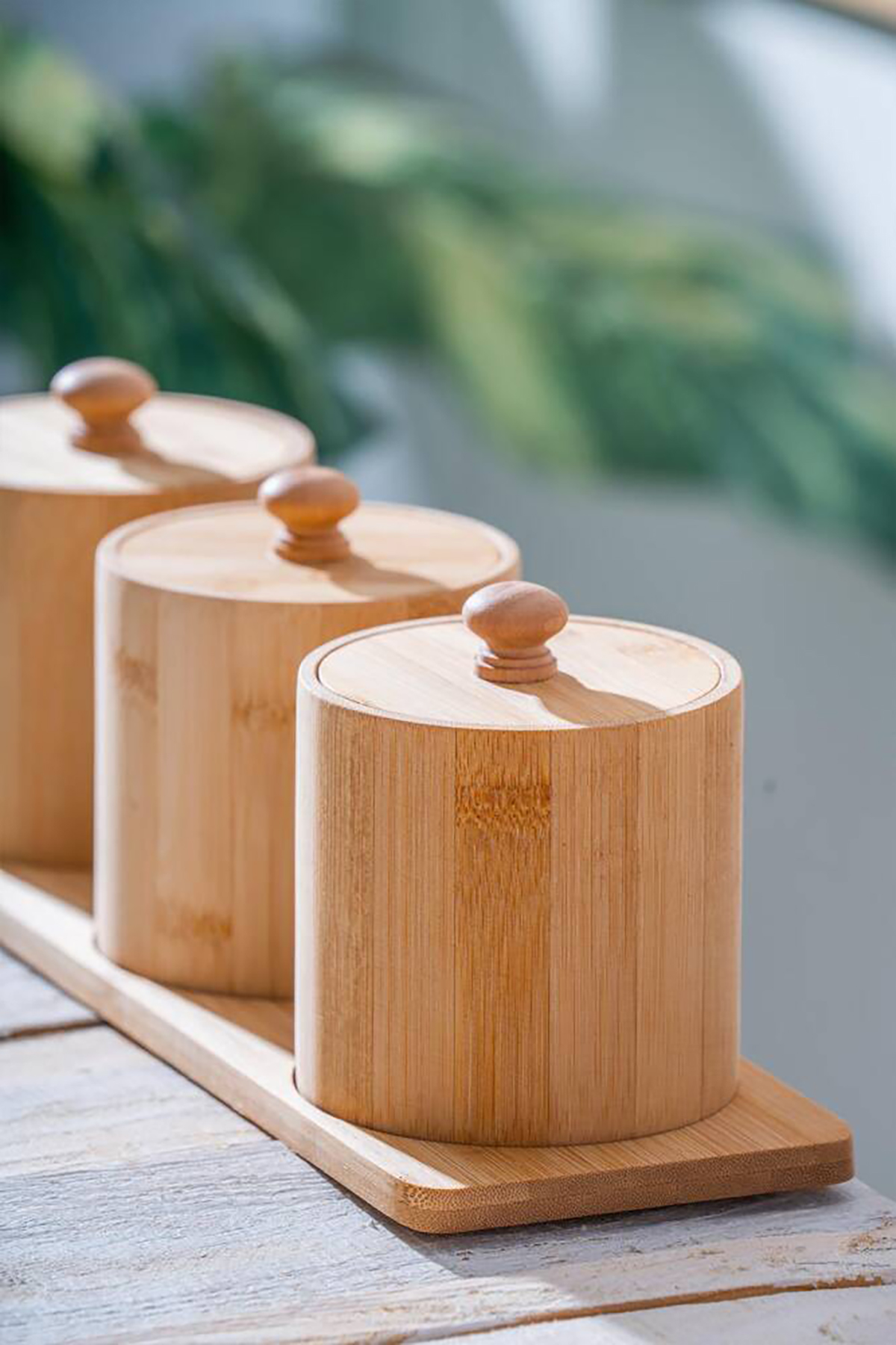 Acar Bambu Standlı 3 lü Baharat Takımı ACR-517 Acar Bambu Standlı 3 lü Baharat Takımı ACR-517