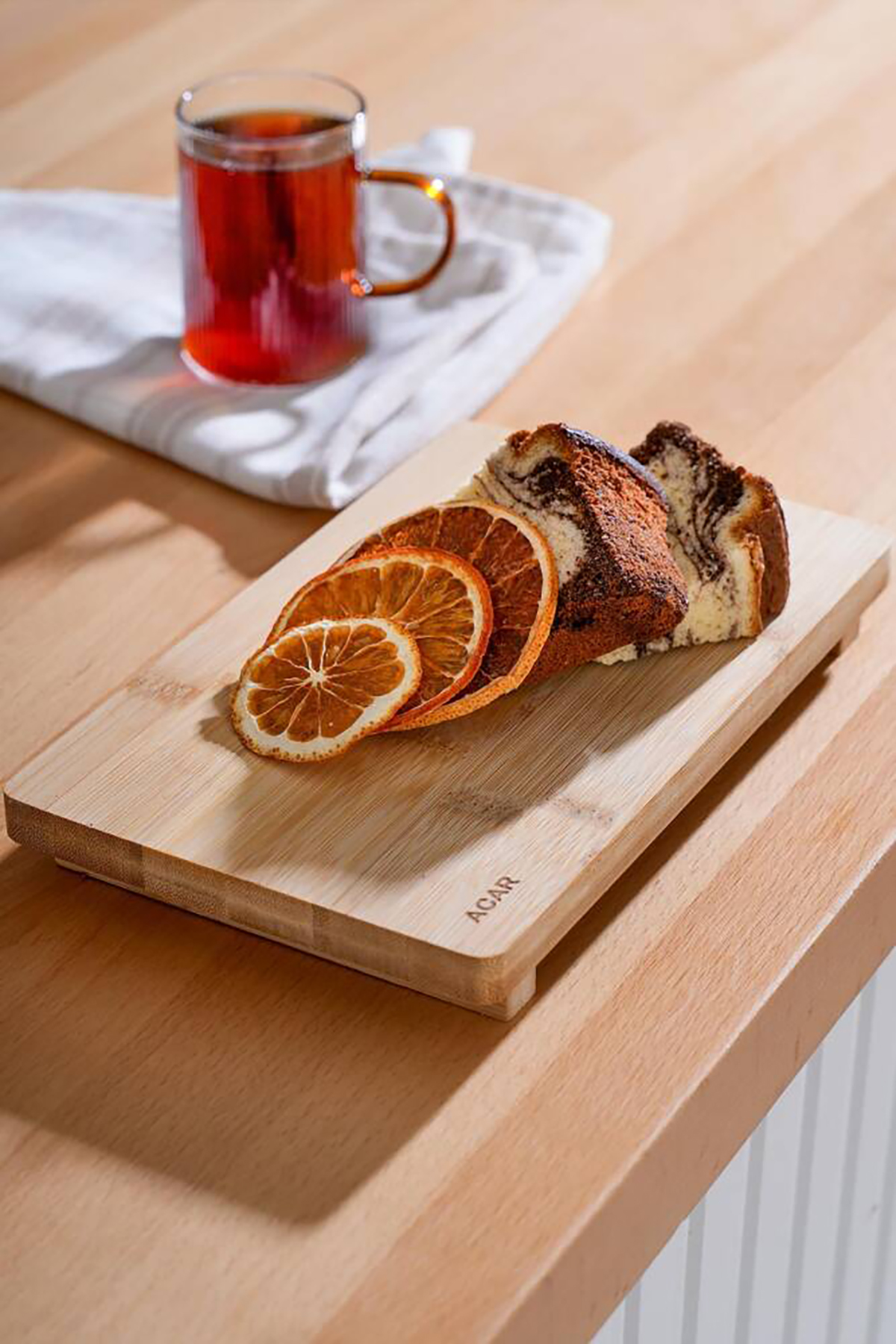 Acar Bambu Sunum Tabak - 24 cm ACR-255 Acar Bambu Sunum Tabak - 24 cm ACR-255