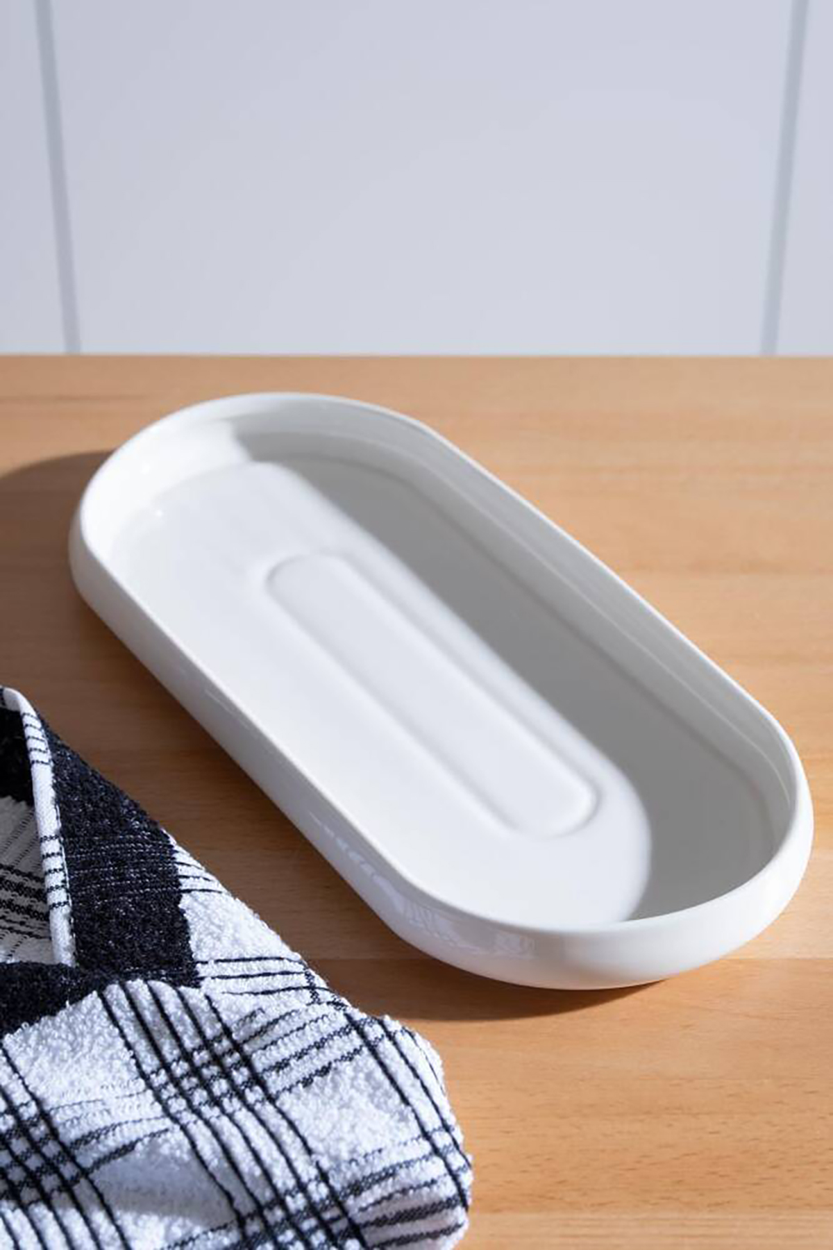 Acar Bianco Perla Porselen Oval Kayık Tabak - 32 cm SCT-21-0246 Acar Bianco Perla Porselen Oval Kayık Tabak - 32 cm SCT-21-0246