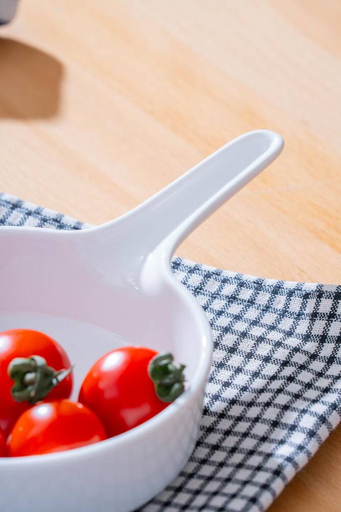 Acar Bianco Perla Sunum Tava - 24.5 cm SCT-06475