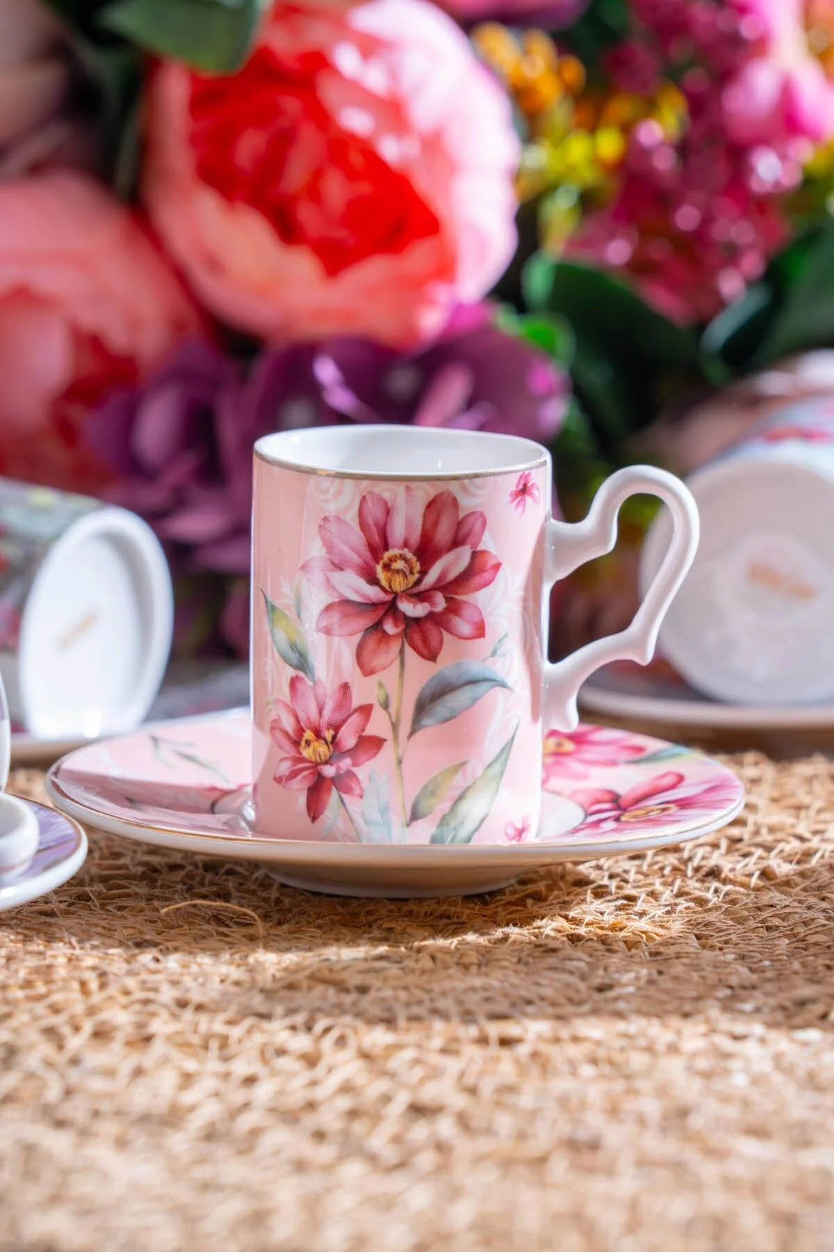 Acar Bohemia 6 lı Kahve Fincan Takımı MXG-07167 Acar Bohemia 6 lı Kahve Fincan Takımı MXG-07167