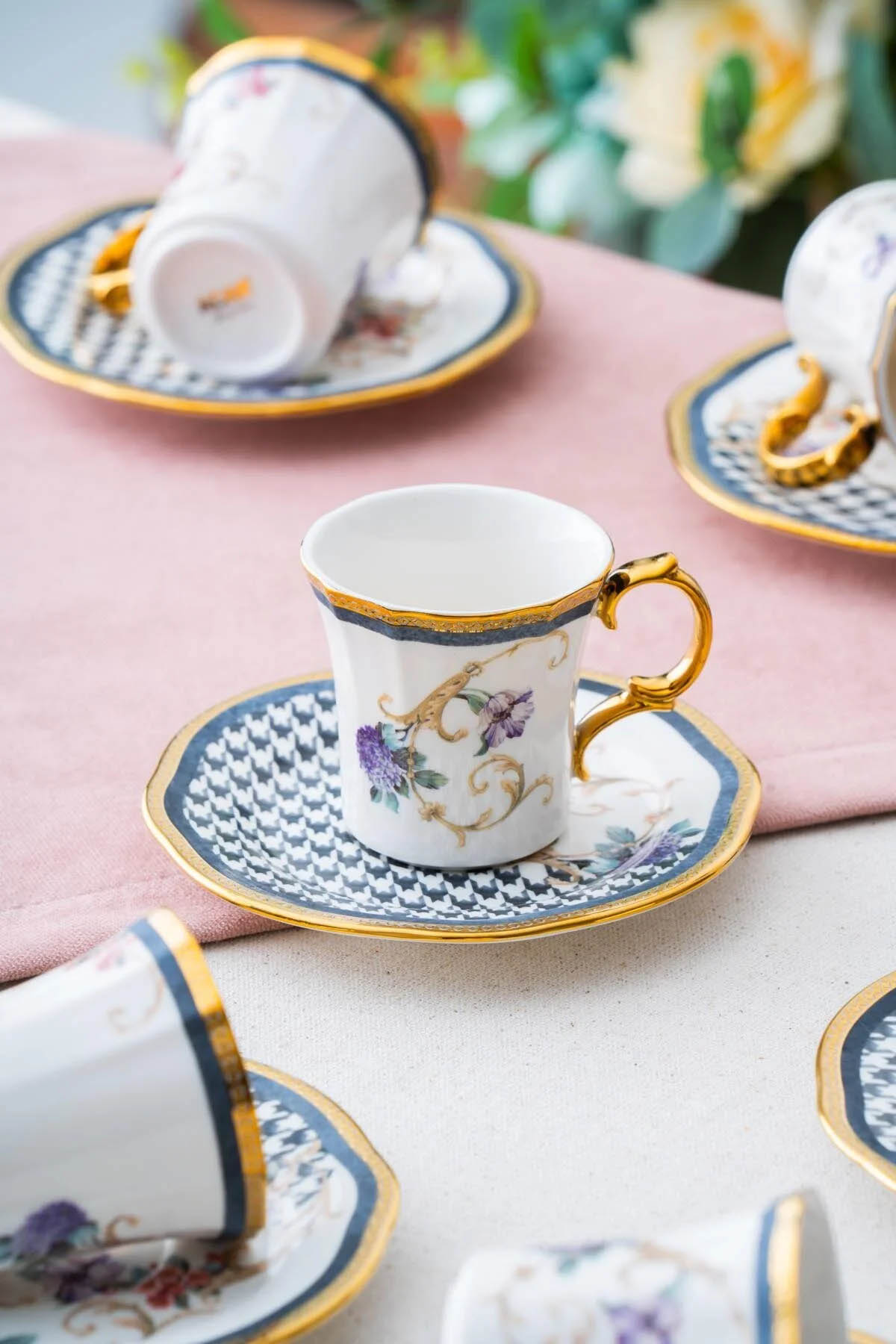 Acar Breeze 6 lı Kahve Fincan Takımı HXF-06916 Acar Breeze 6 lı Kahve Fincan Takımı HXF-06916