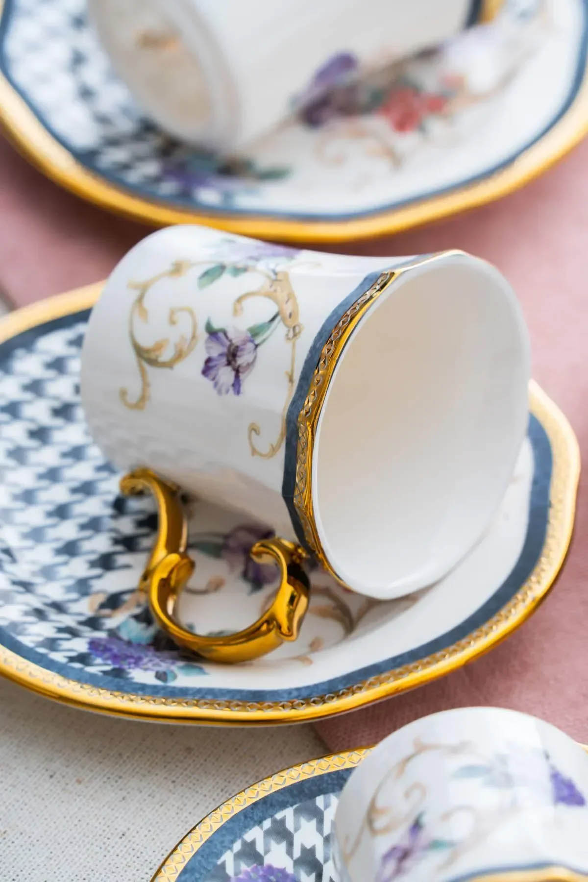 Acar Breeze 6 lı Kahve Fincan Takımı HXF-06916 Acar Breeze 6 lı Kahve Fincan Takımı HXF-06916