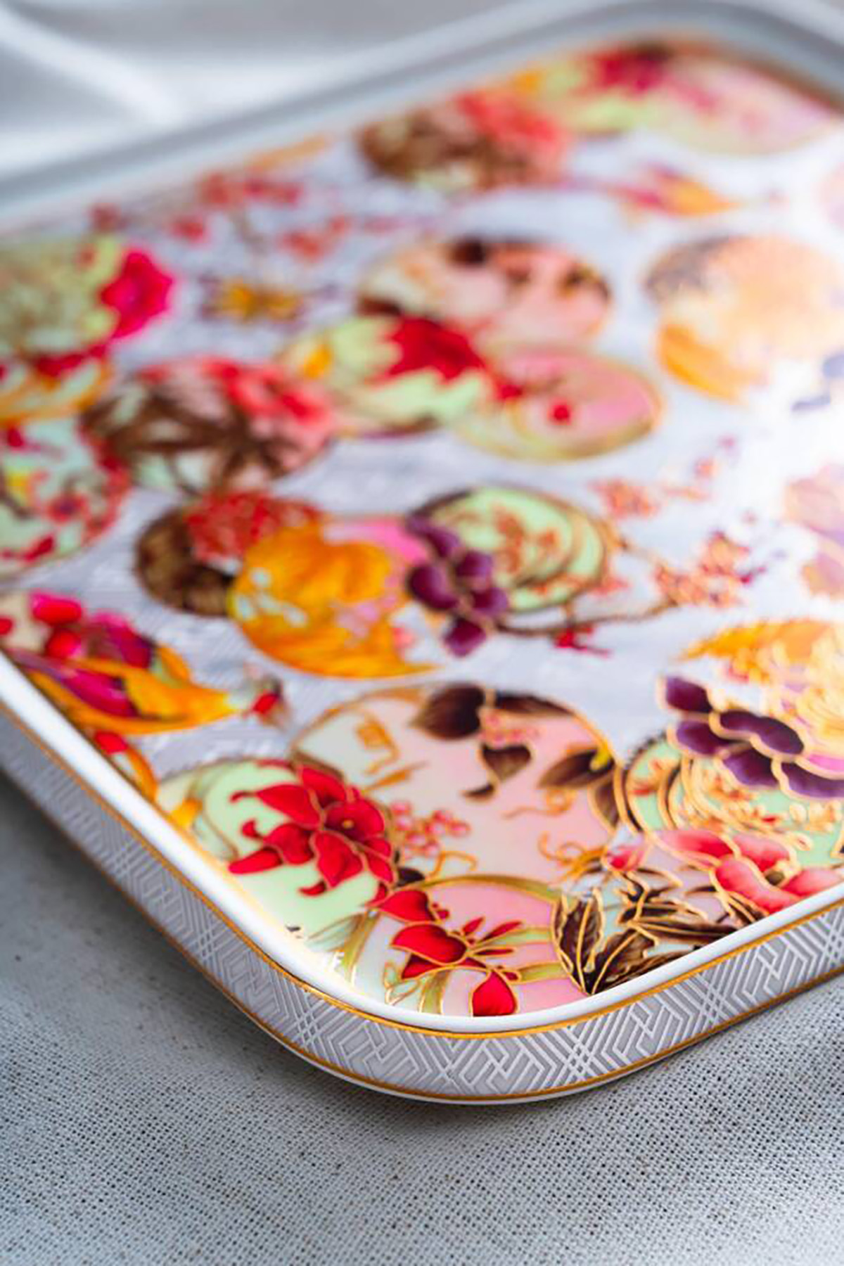 Acar Dream Kare Sunum Tabağı - 29 cm - Mor RYL-07028 Acar Dream Kare Sunum Tabağı - 29 cm - Mor RYL-07028