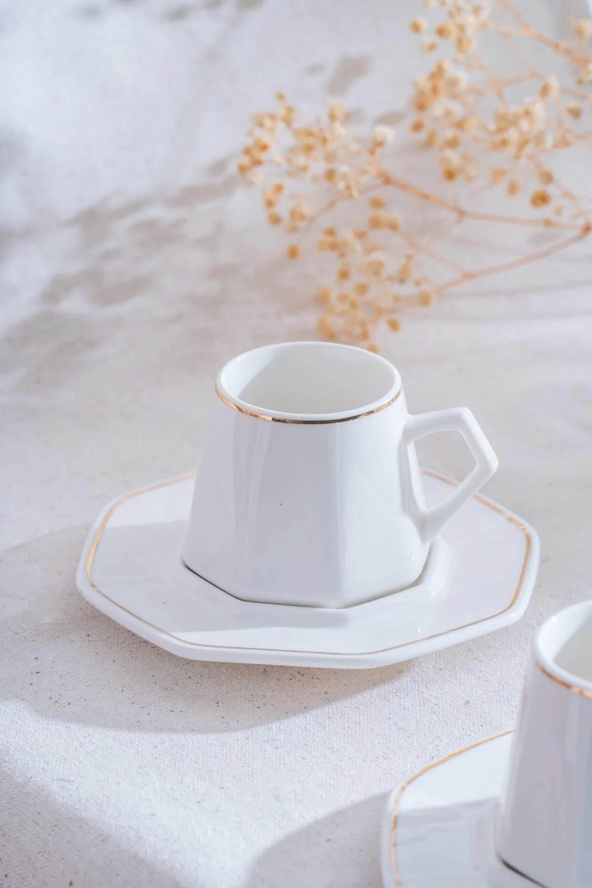 Acar Elera Gold 6 lı Kahve Fincan Takımı  YKG-06613