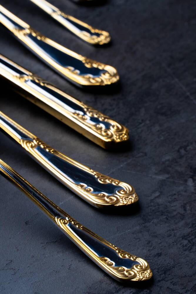 Acar Floransa 72 Parça Çatal Kaşık Bıçak Takımı - Gold YT-07692 Acar Floransa 72 Parça Çatal Kaşık Bıçak Takımı - Gold YT-07692