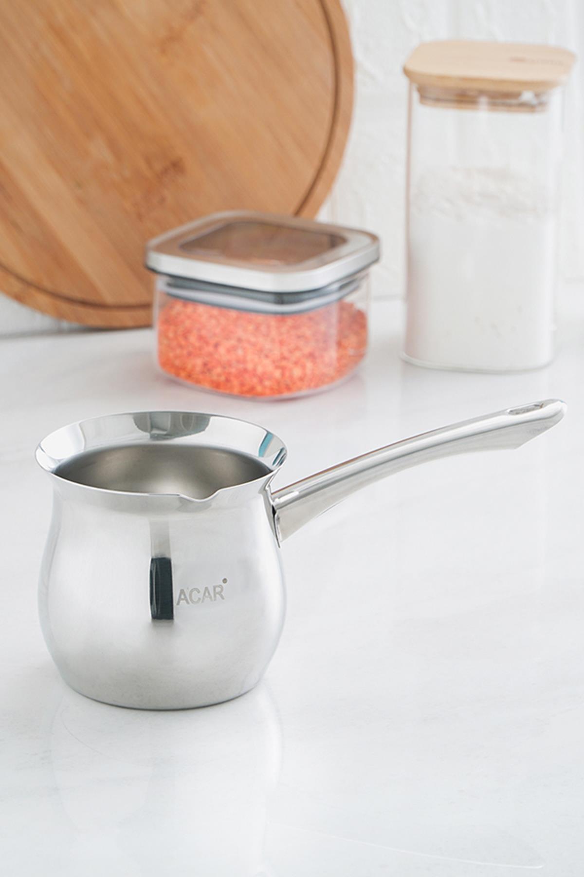 Acar Güveç Çelik Cezve - 600 ml 015738