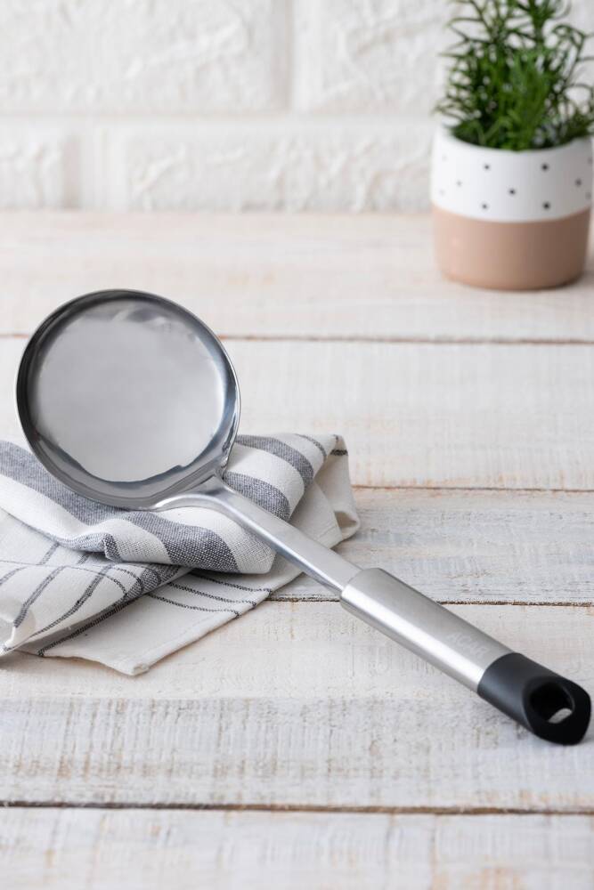 Acar Helix Çelik Kepçe - 33 cm YGJ-06139