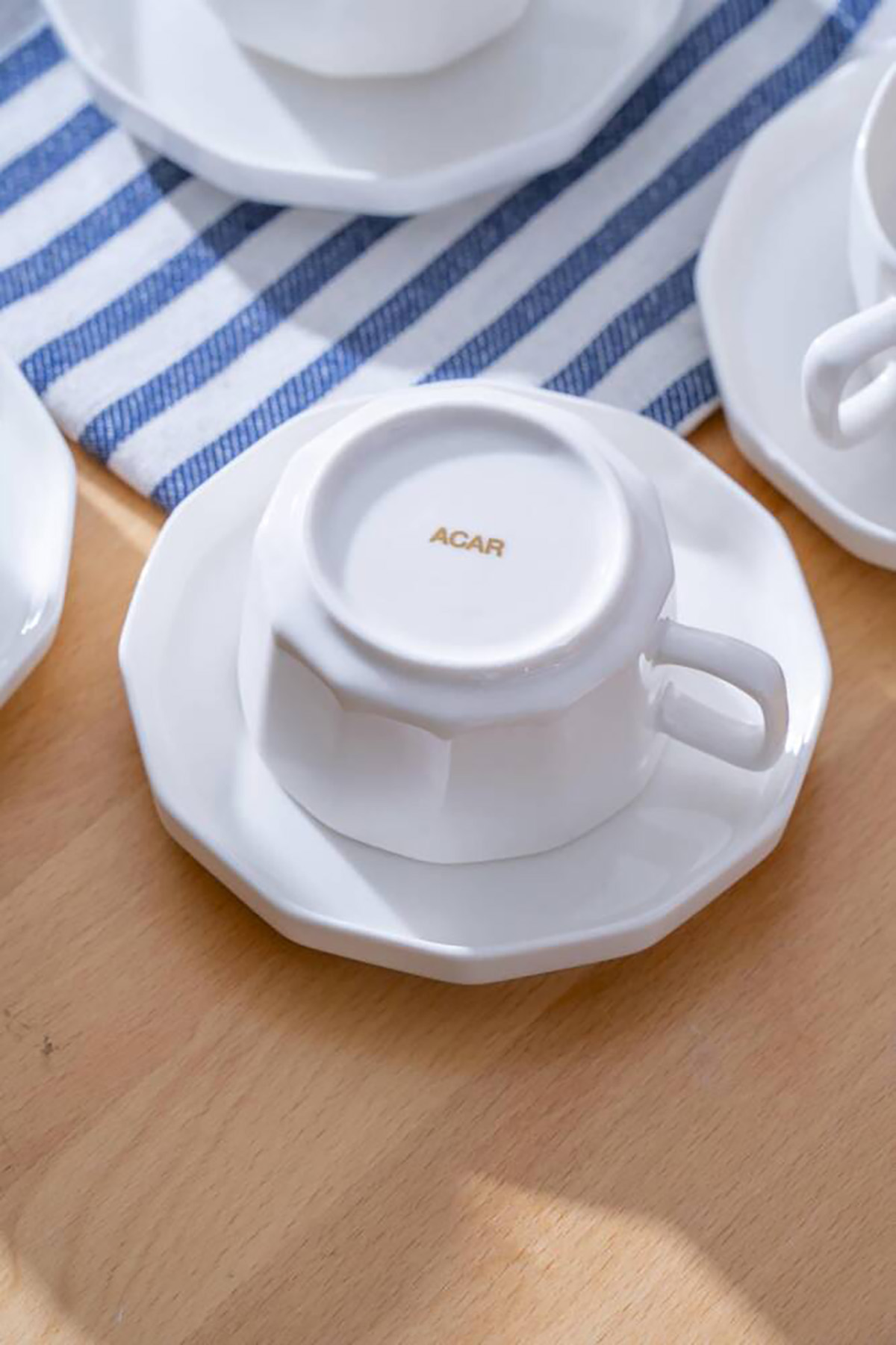 Acar Hexagon 6 Kişilik Çay Fincanı Takımı - 200 ml PORWM-05372 Acar Hexagon 6 Kişilik Çay Fincanı Takımı - 200 ml PORWM-05372