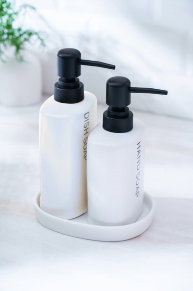 Acar Jardın Dikdörtgen 3’lü Banyo Seti - Beyaz SZN-07009