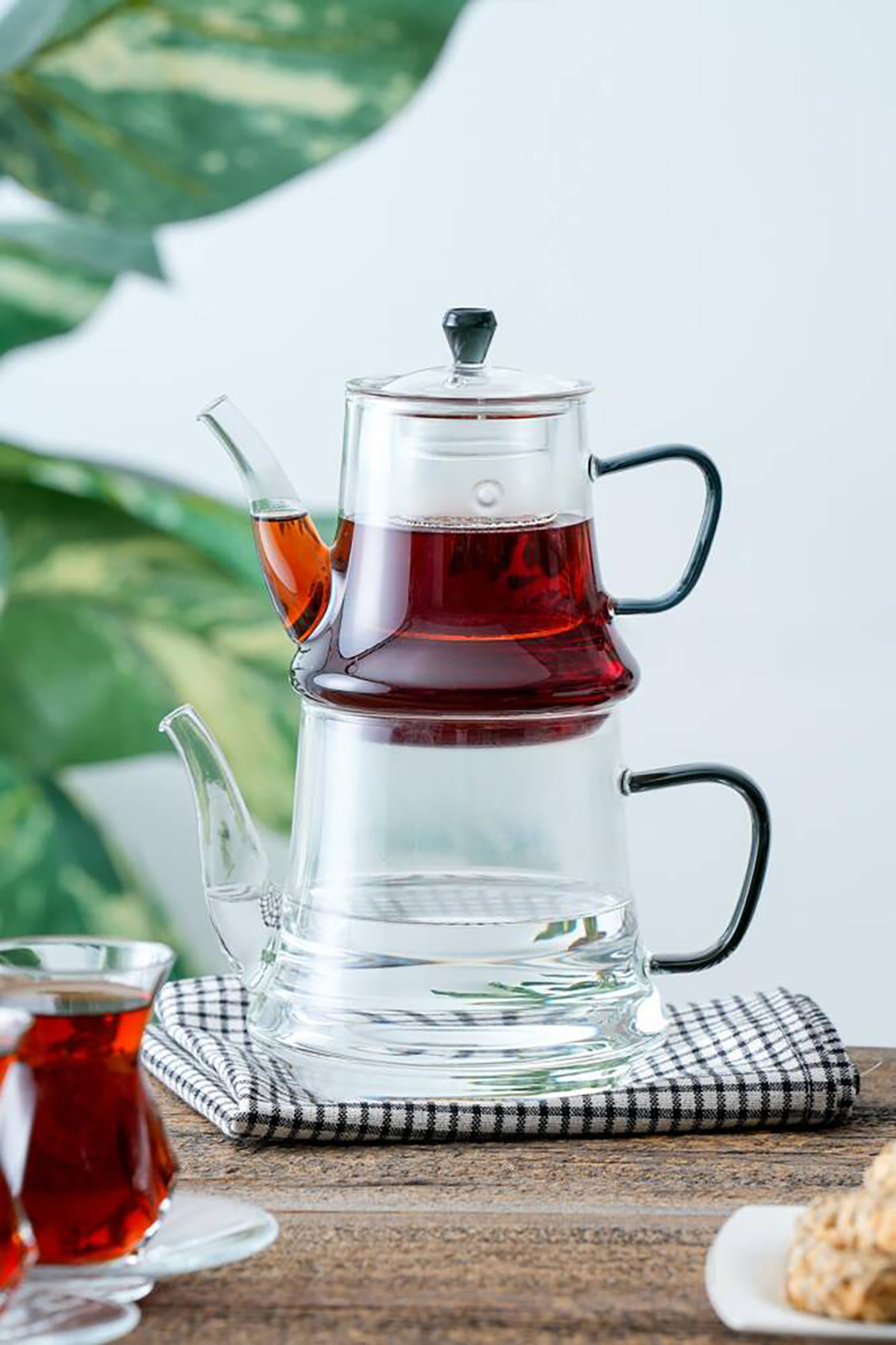 Acar Jasmin Borosilikat Cam Çaydanlık ACR-205