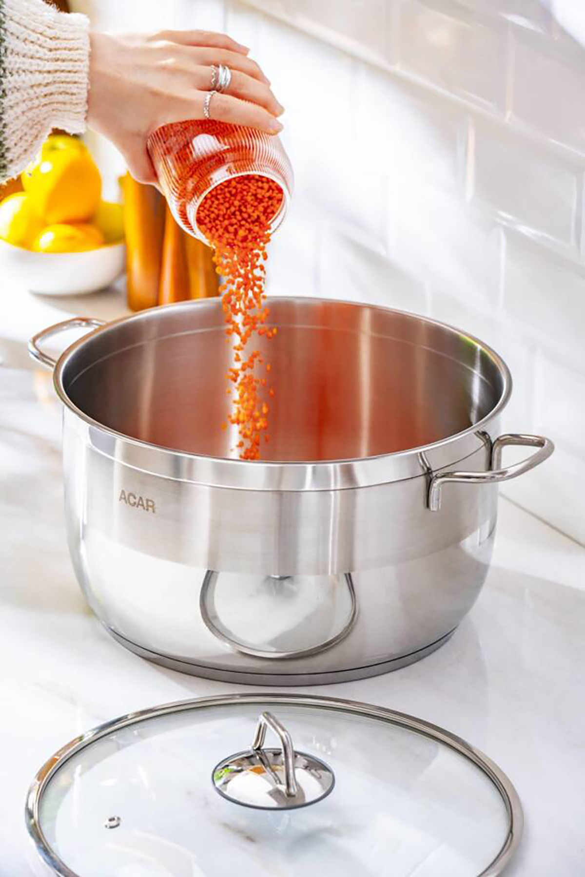 Acar Karat Çelik Derin Tencere - 30 Cm 016466 Acar Karat Çelik Derin Tencere - 30 Cm 016466