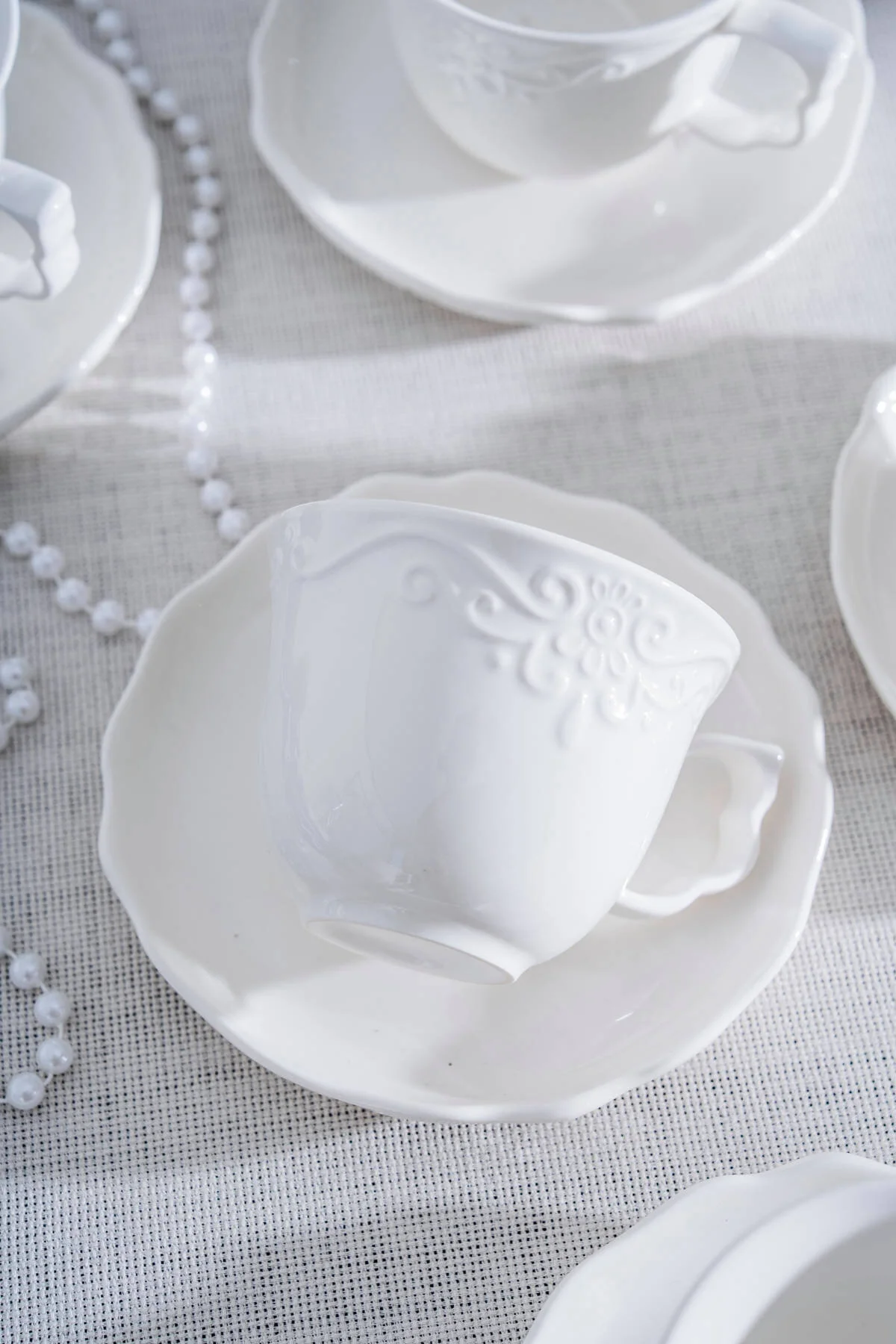 Acar King 6 Kişilik Çay Fincan Takımı 220 ml POR-07255