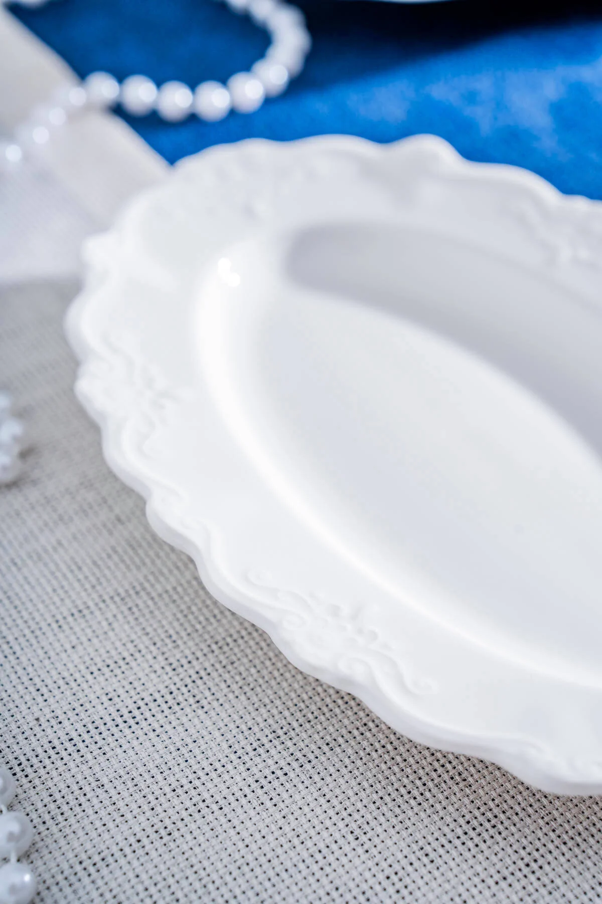 Acar King Oval Kayık Tabak 20 cm POR-07237 Acar King Oval Kayık Tabak 20 cm POR-07237