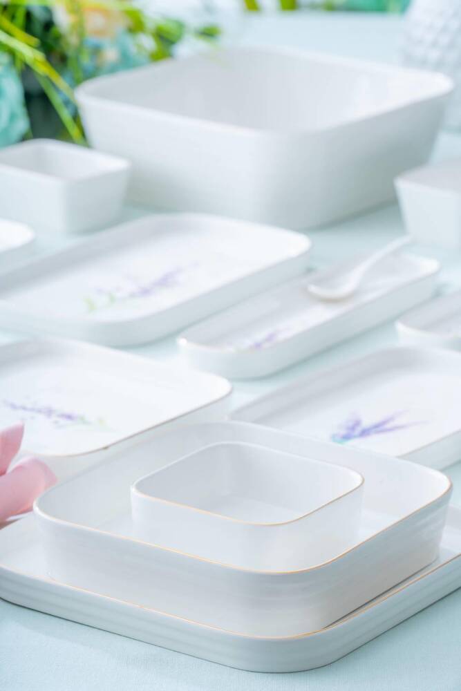 Acar Lavander 45 Parça Kahvaltı/Yemek Takımı PORWM-05310