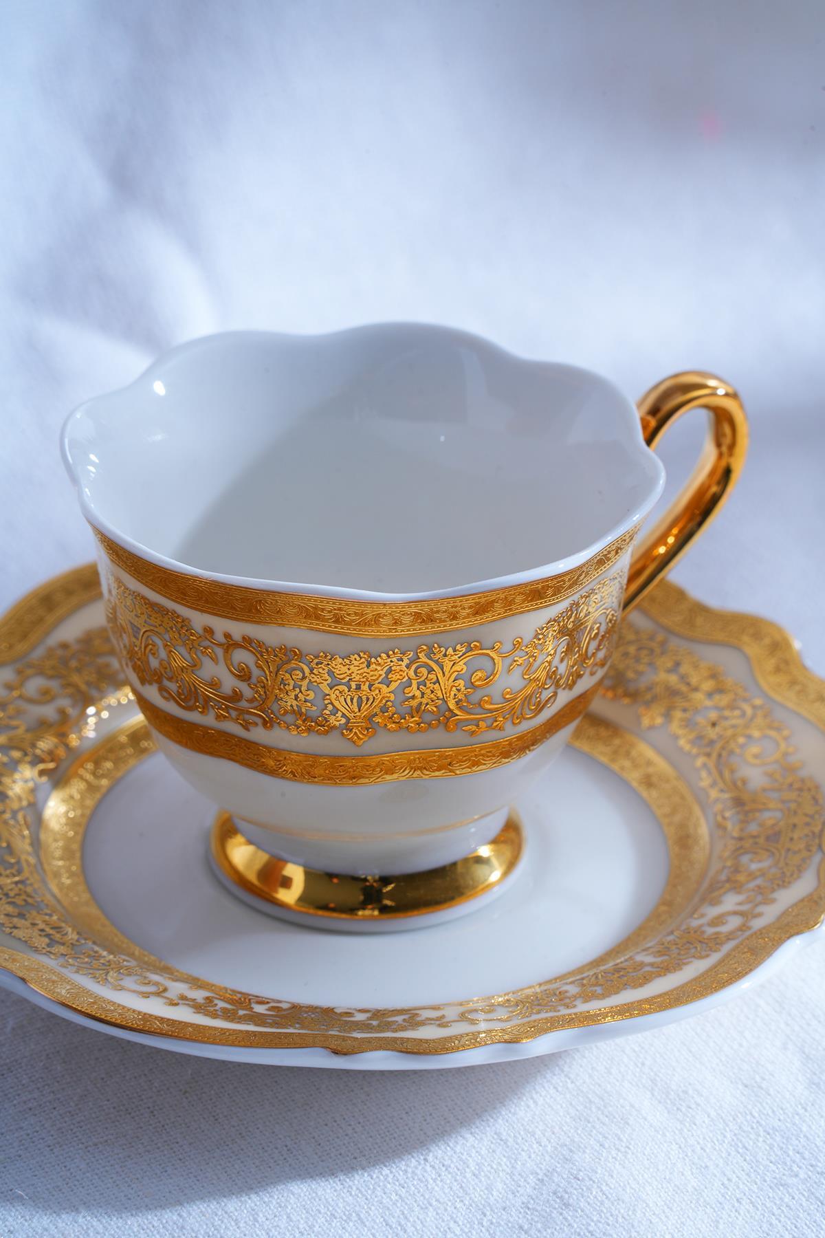 Acar Lılıbet 6 Kişilik Kahve Fincanı Takımı - 90 ml MGL-06889