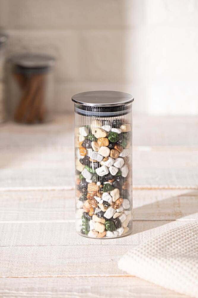 Acar Lines Borosilikat Cam Kavanoz - 390 ml SHL-06086