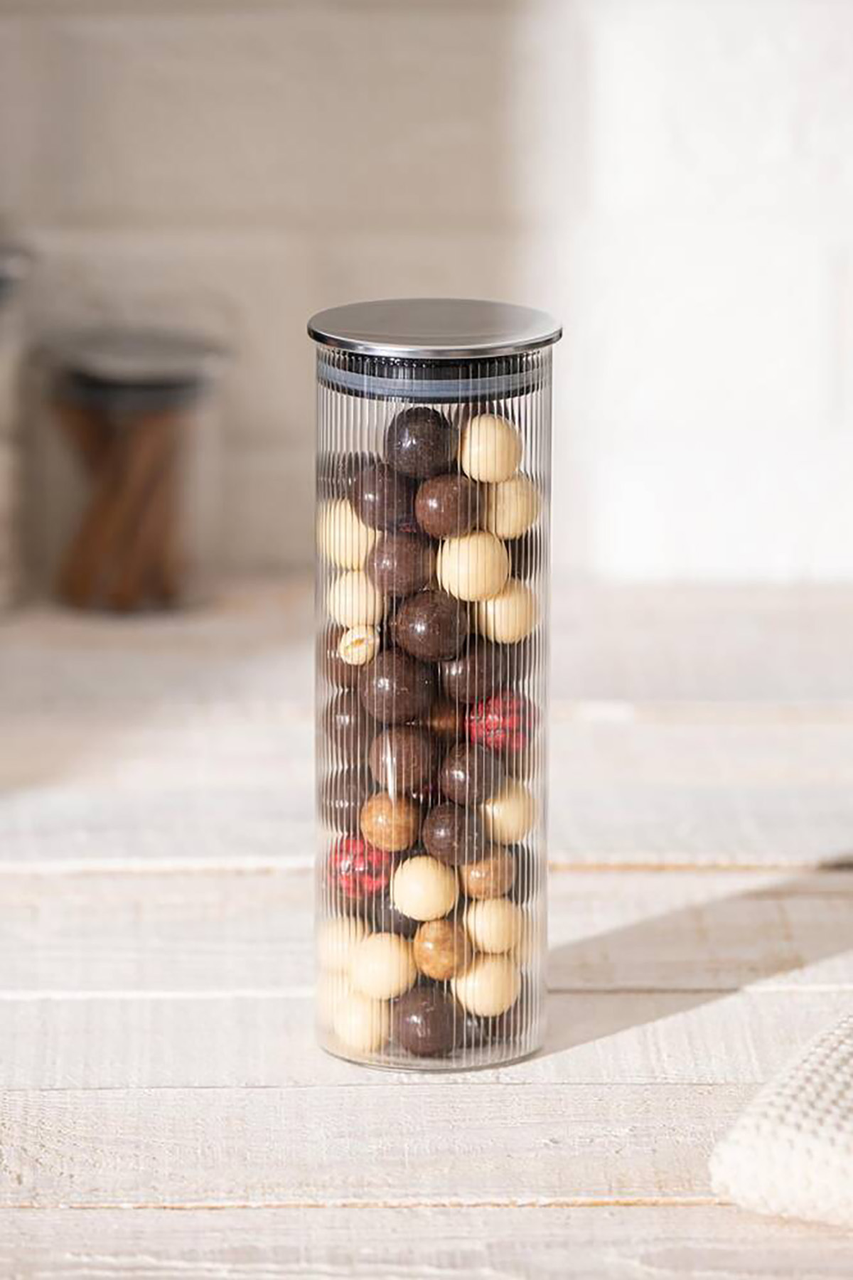 Acar Lines Borosilikat Cam Kavanoz - 540 ml SHL-06087