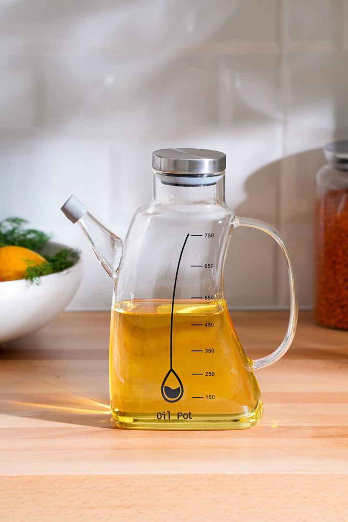 Acar Lisa Cam Yağlık - 750 ml ACR-194 Acar Lisa Cam Yağlık - 750 ml ACR-194