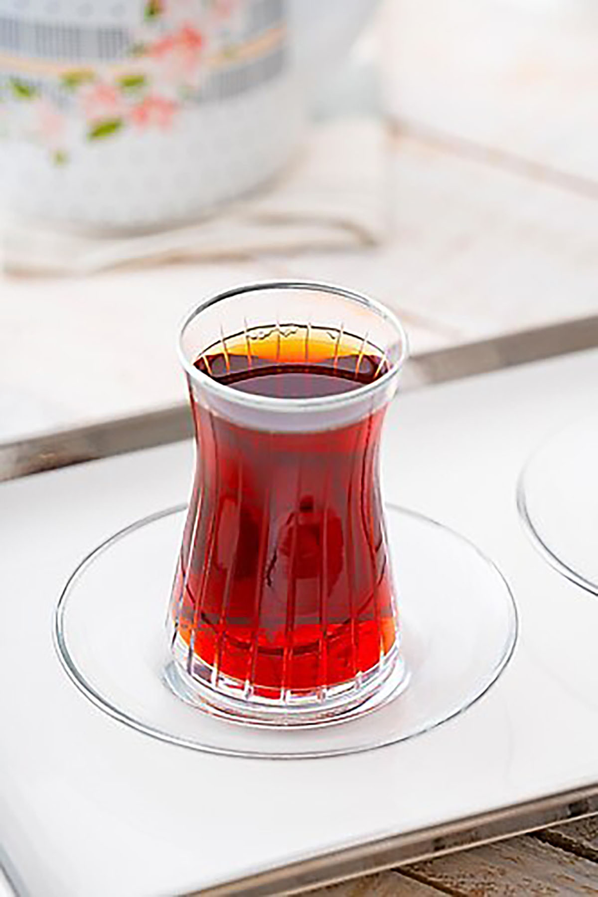 Acar Louisa 6 Kişilik 12 Parça Çay Seti - Gümüş HMS-06748