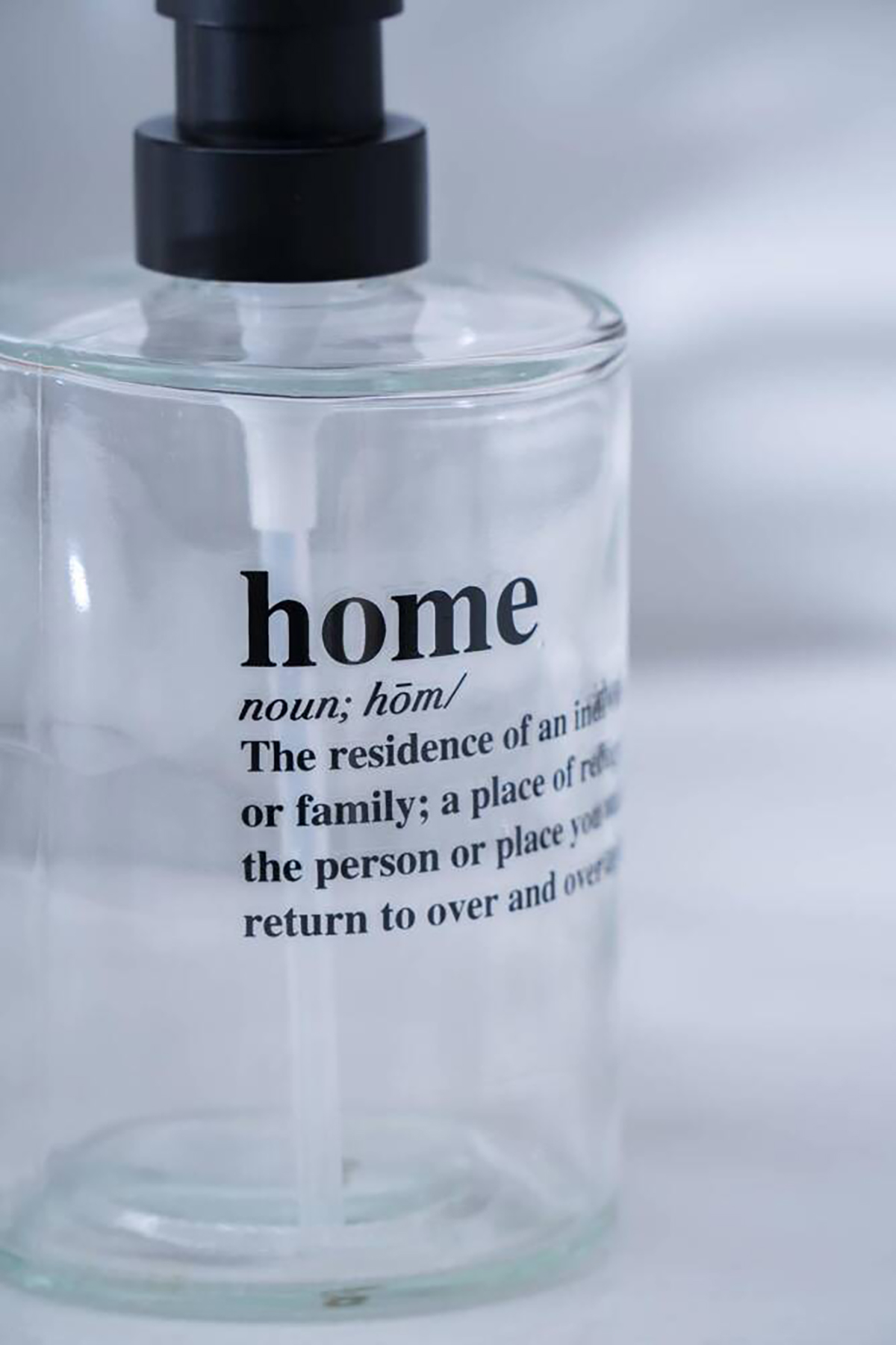 Acar Louvre Cam Sıvı Sabunluk - 450 ml HNR-07614