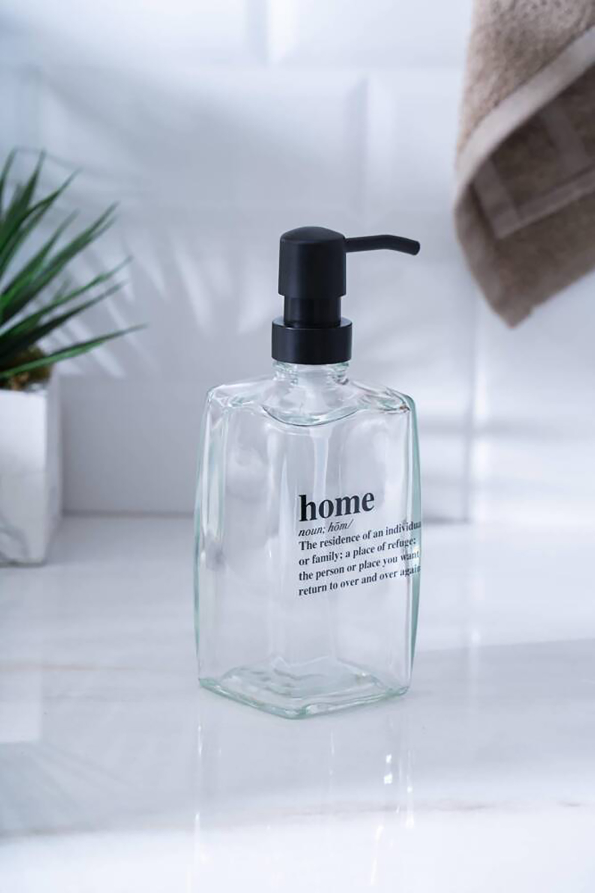 Acar Louvre Cam Sıvı Sabunluk - 500 ml HNR-07616