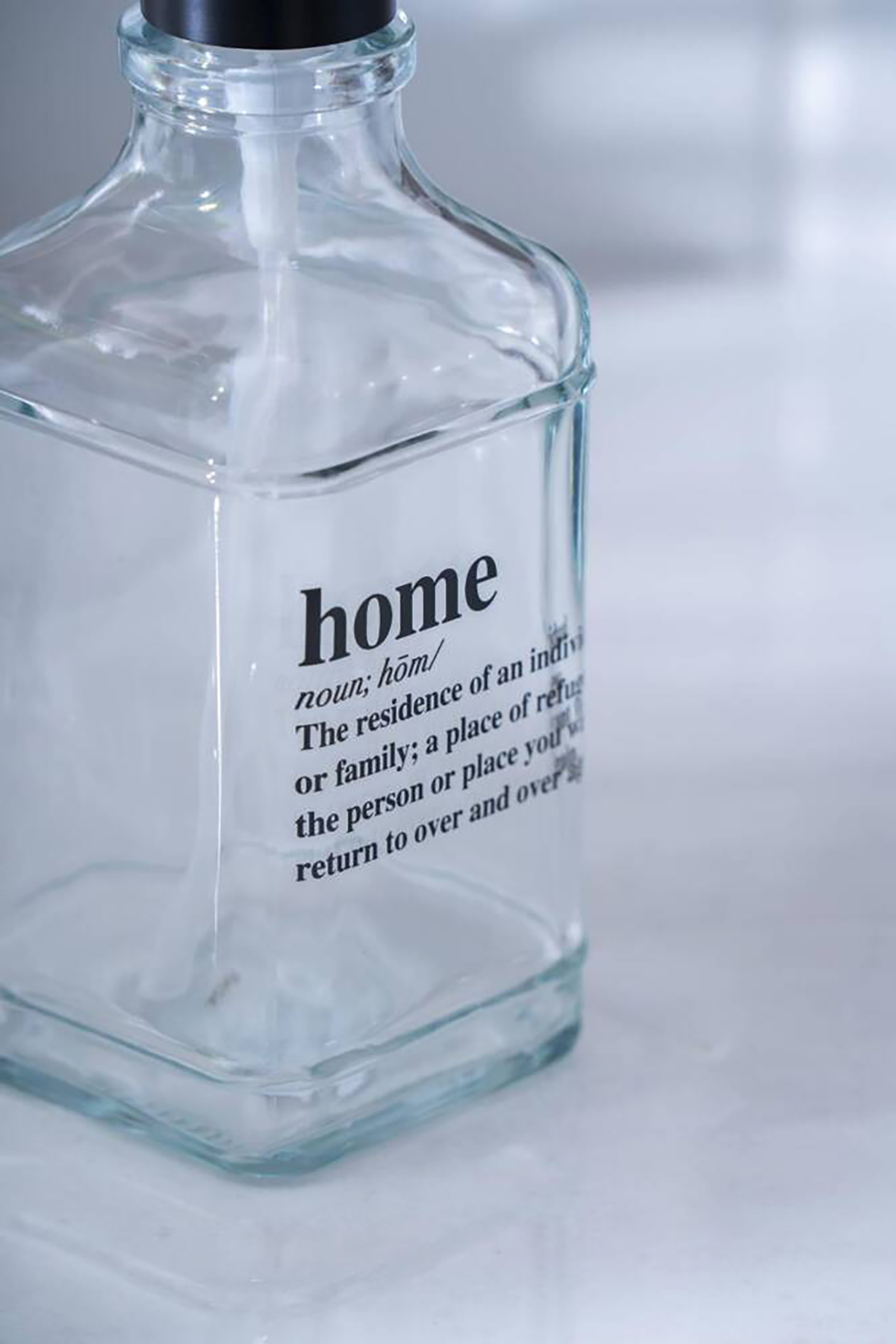 Acar Louvre2 Cam Sıvı Sabunluk - 500 ml HNR-07617