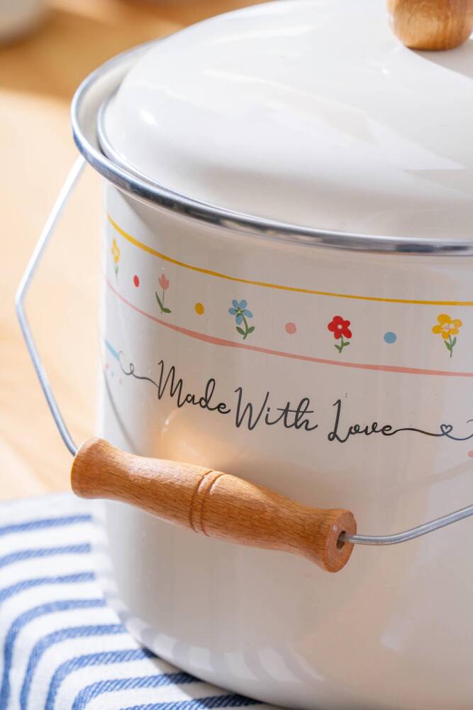 Acar Made With Love Emaye Bakraç - 22 cm XAP-07719 Acar Made With Love Emaye Bakraç - 22 cm XAP-07719