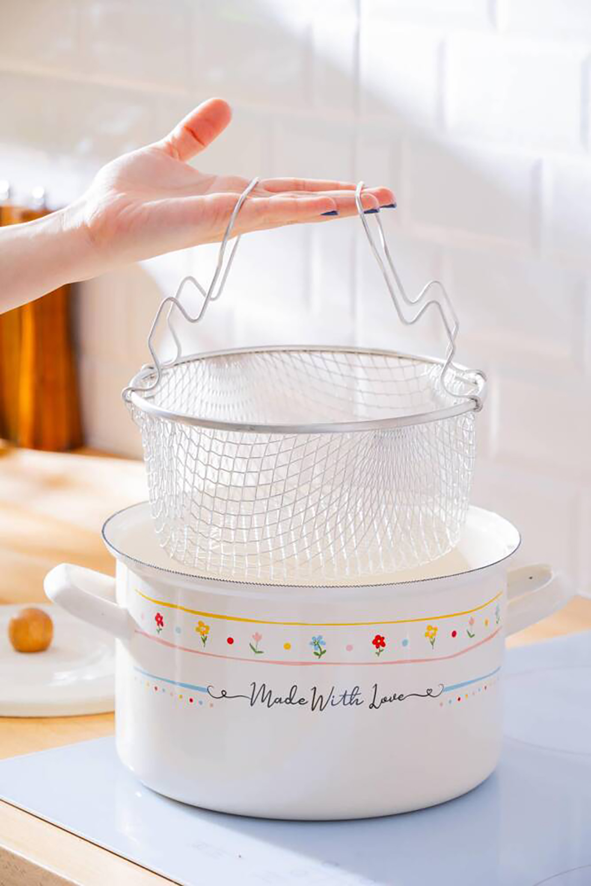 Acar Made With Love Kızartma Tenceresi - 24 cm XAP-07706