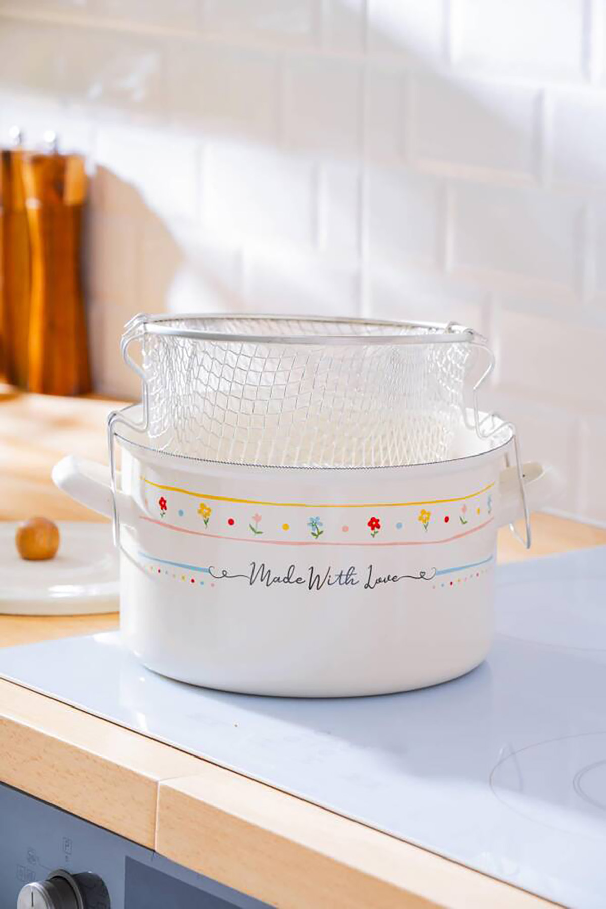 Acar Made With Love Kızartma Tenceresi - 24 cm XAP-07706