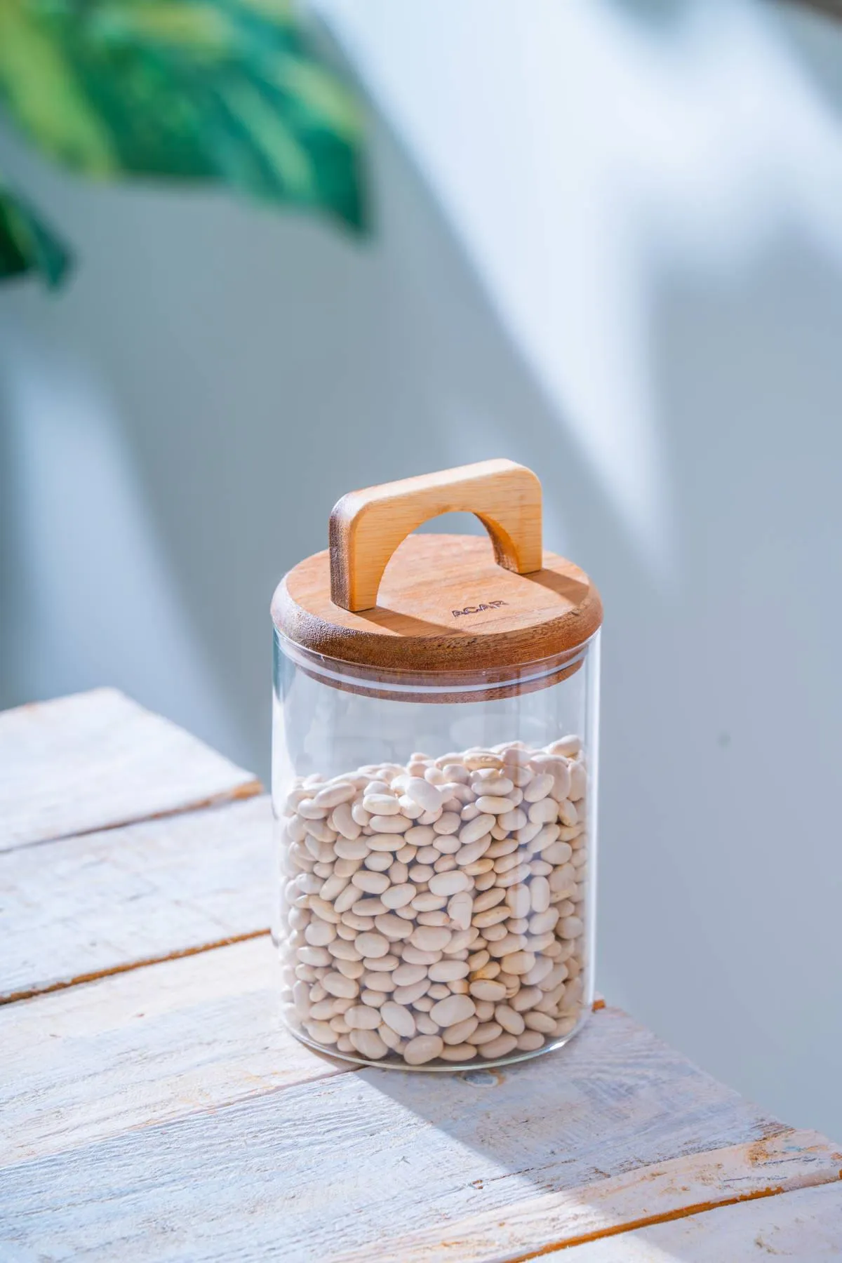 Acar Malibu Akasya Kapaklı Borosilikat Cam Kavanoz - 700 ml LND-07570