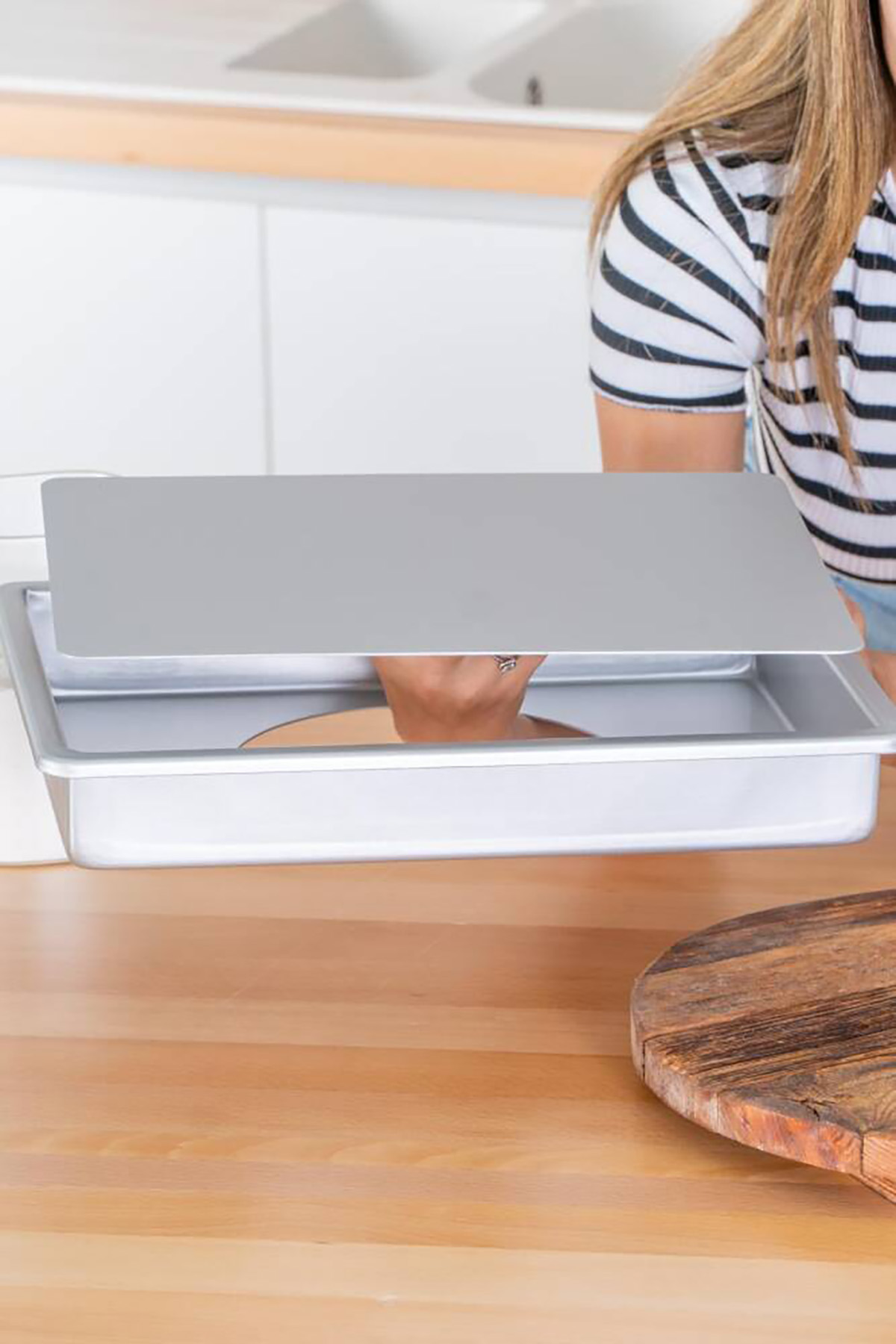 Acar Mate Dikdörtgen Kek Kalıbı - 36 cm MOON-05780