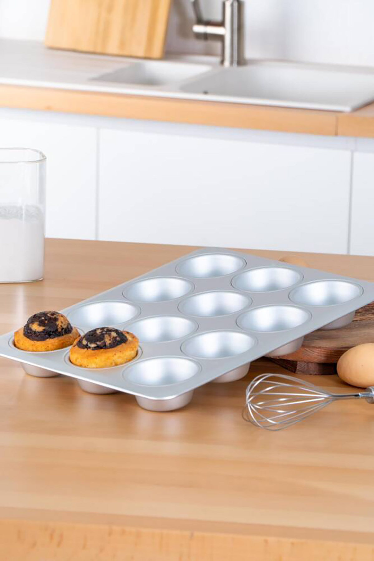 Acar Mate Dikdörtgen Muffin Kek Kalıbı - 38.5 cm MOON-05774 Acar Mate Dikdörtgen Muffin Kek Kalıbı - 38.5 cm MOON-05774